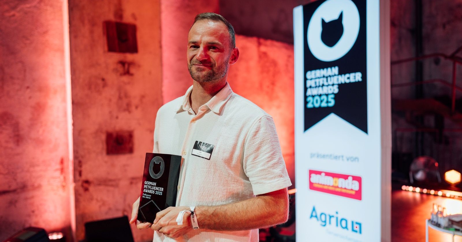 Petfluencer des Jahres (Katze) ist Lukas Hintersteiner aus Wien mit seinen liebsten Samtpfoten