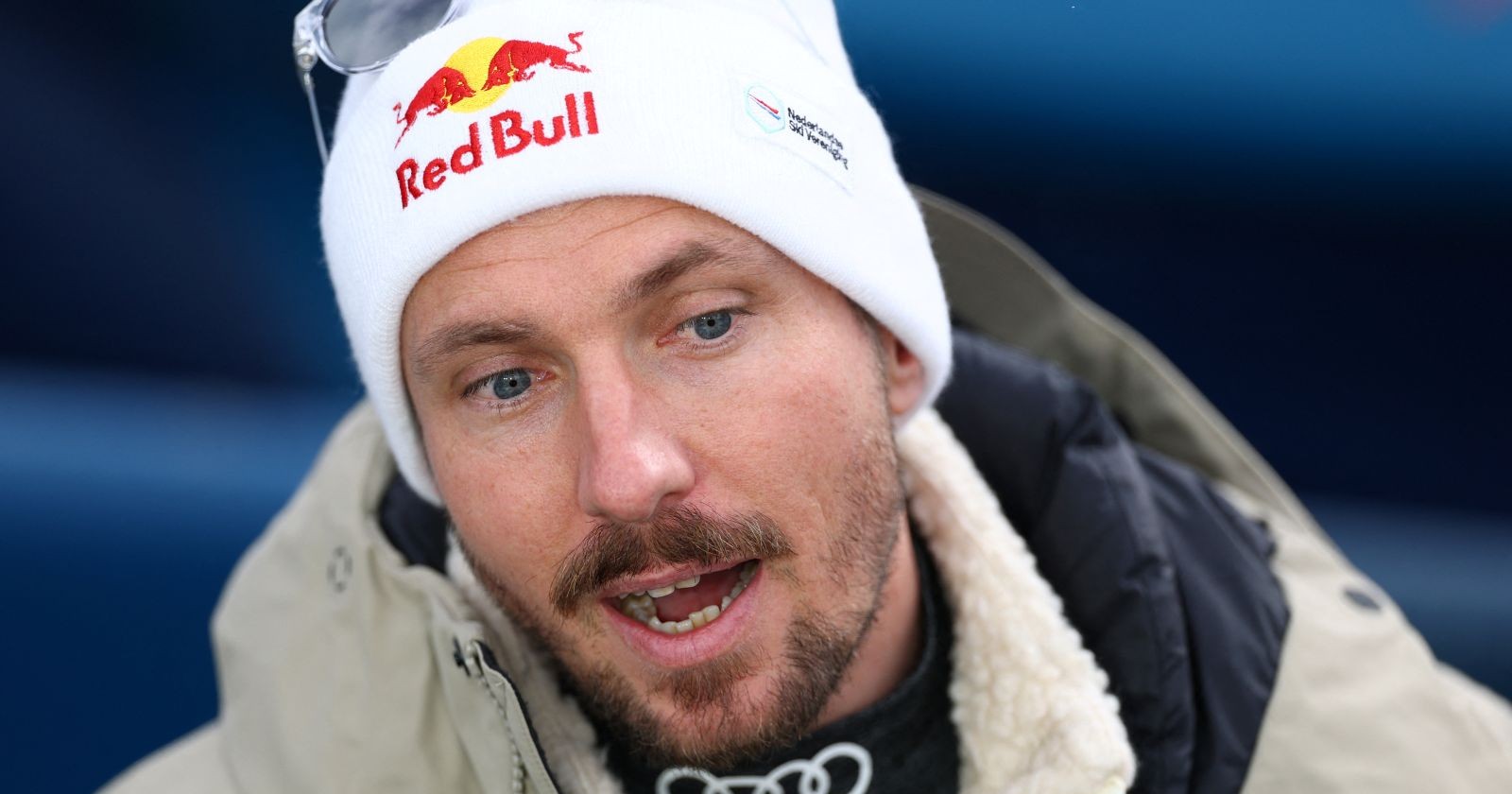 Marcel Hirscher im Februar 2025 bei der SKI-WM in Saalbach-Hinterglemm
