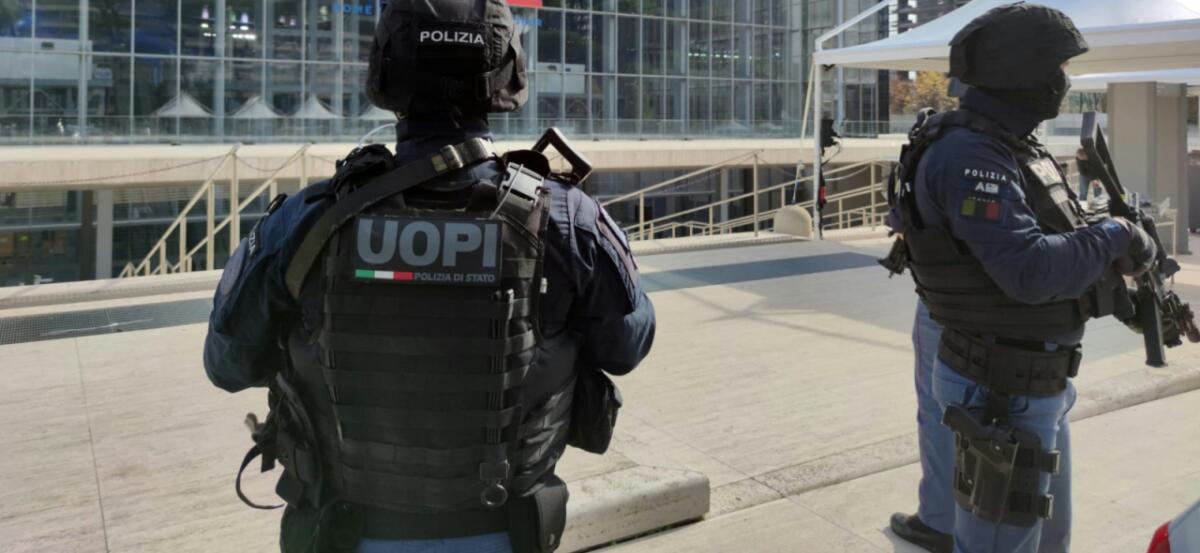 Auch Mitglieder der Antiterror-Einheit UOPI waren im Einsatz.