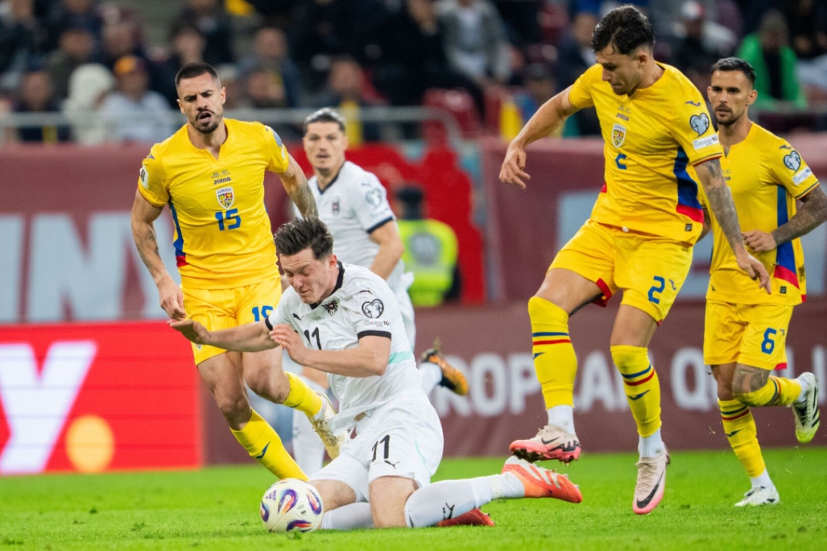 Erste WM-Quali-Niederlage für Michael Gregoritsch und seine Kollegen.