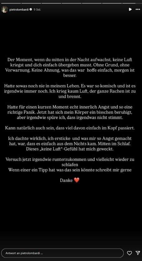 Pietro Lombardi Instagram