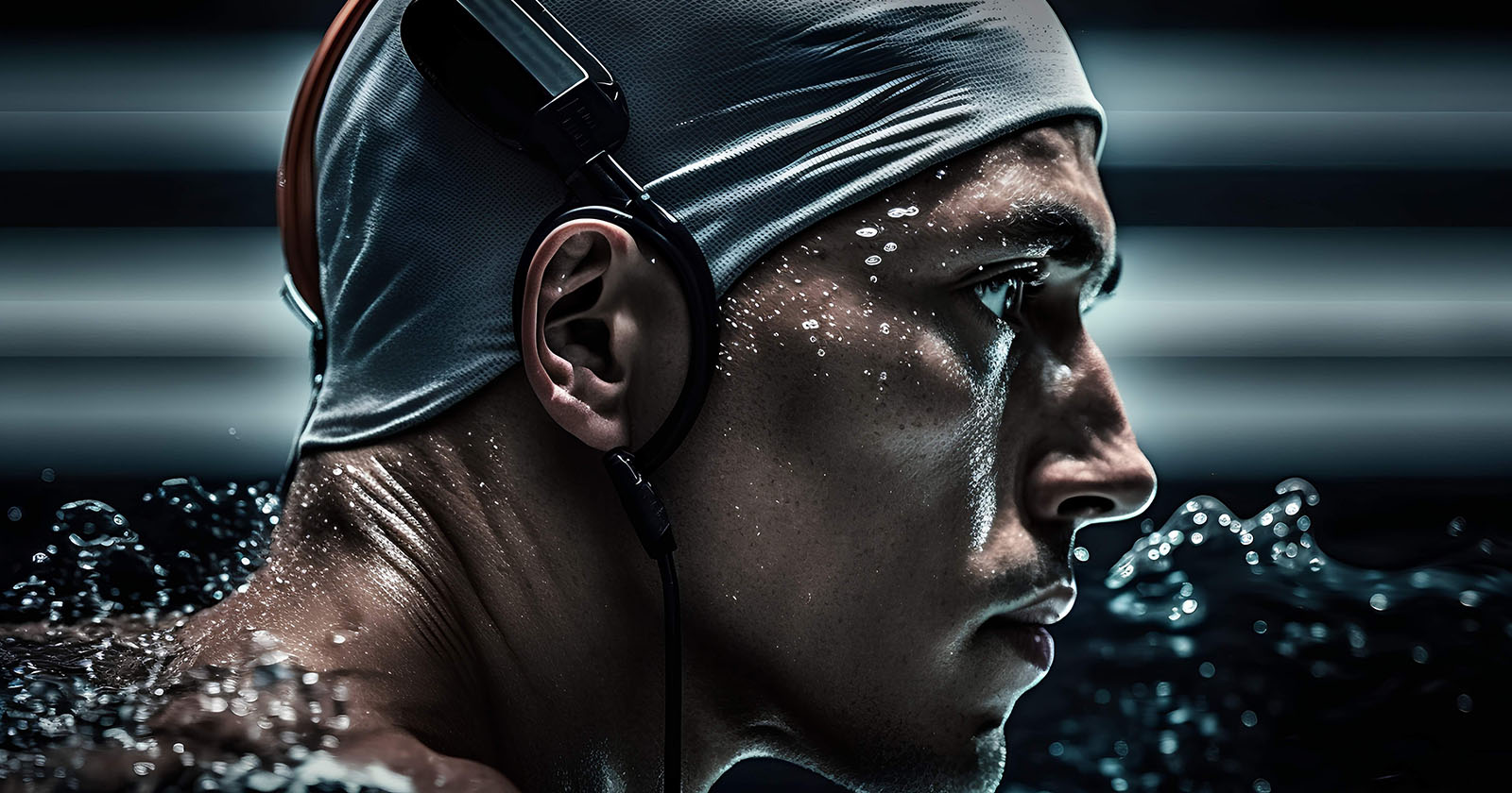 Schwimmer taucht aus Wasser | Credit: Trainingday