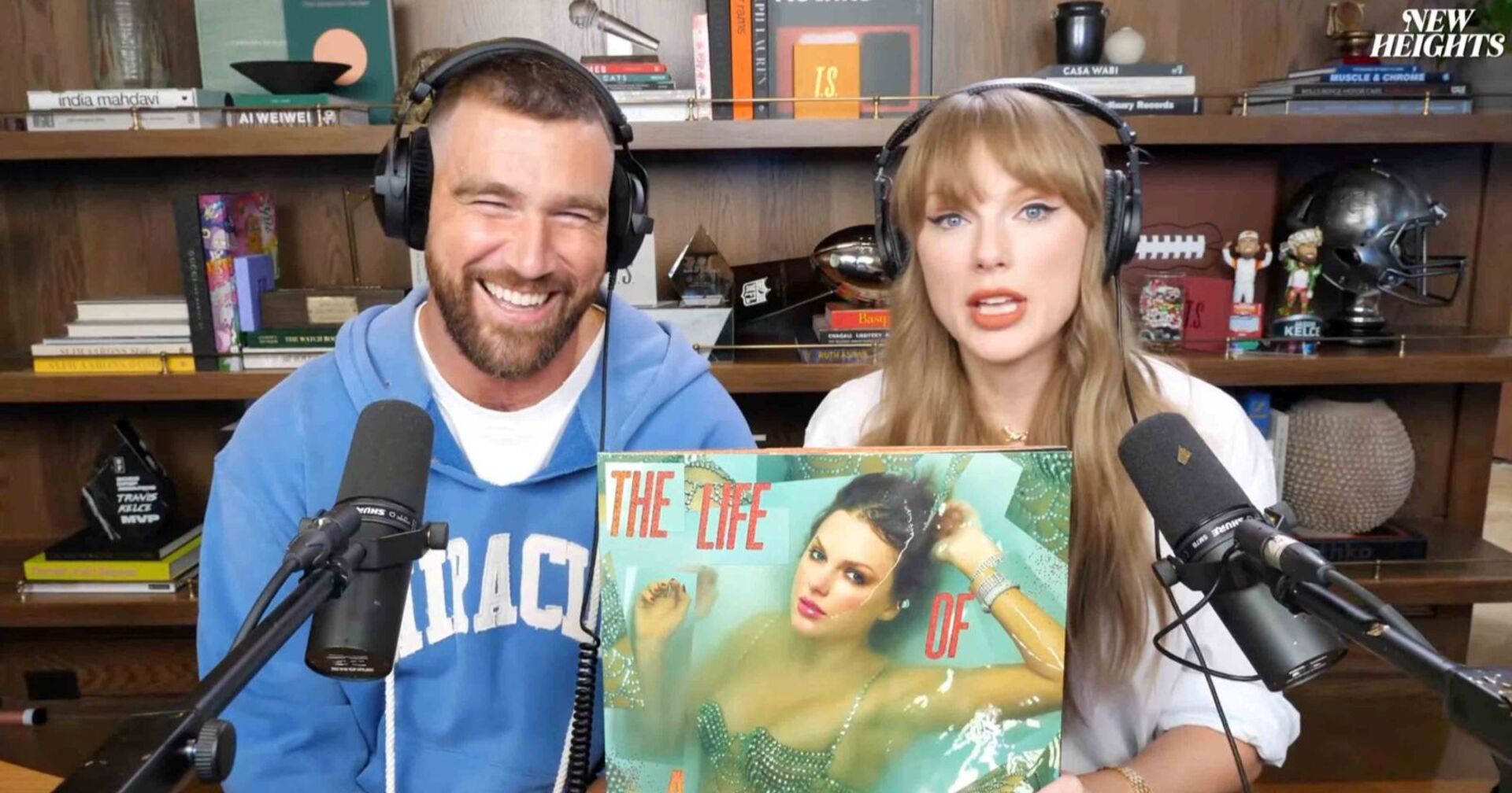 Taylor Swift und Travis Kelce mit dem neuen Album