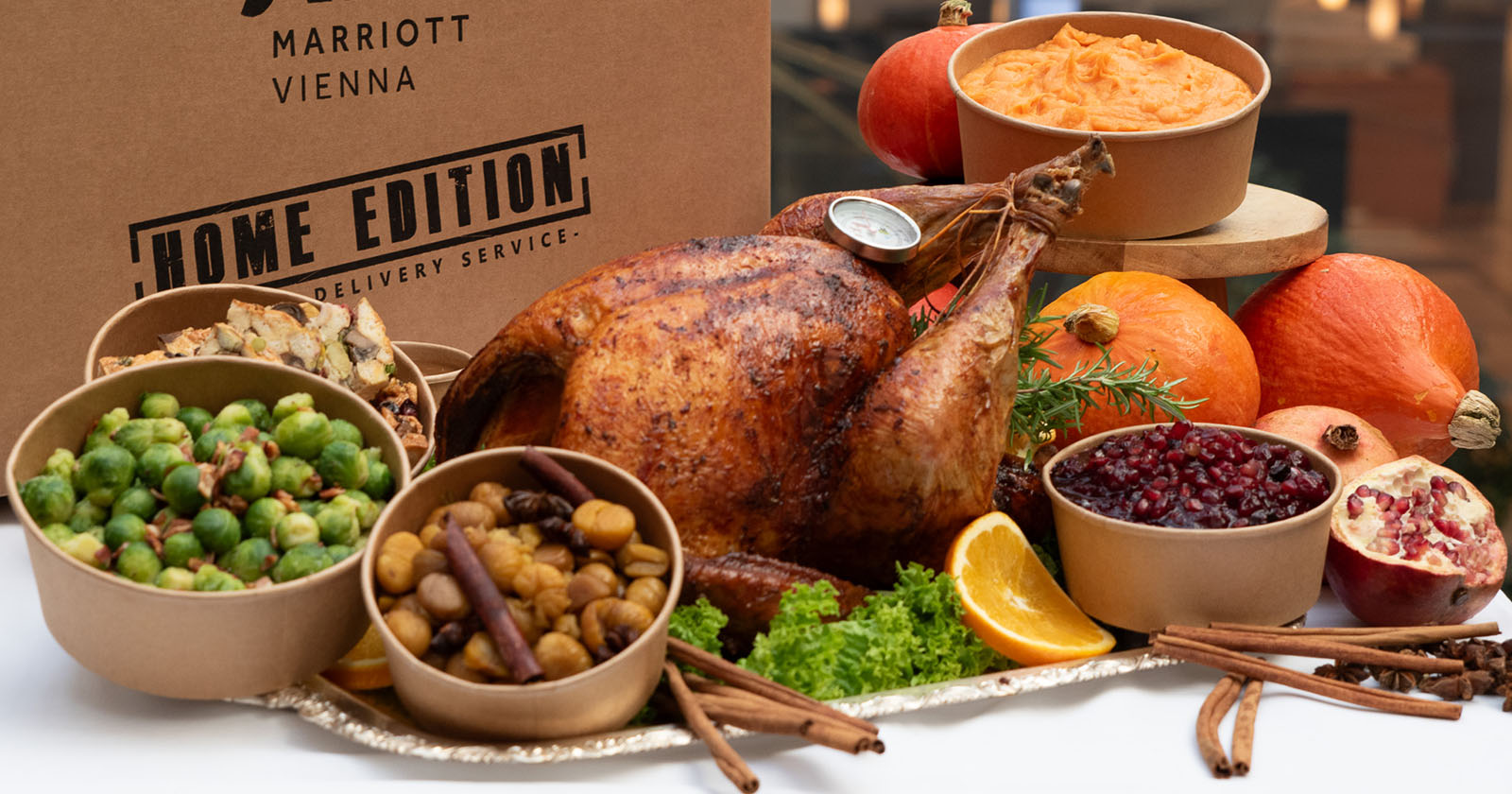 Turkey to go im Vienna Marriott Hotel | Credit: Vienna Marriott Hotel