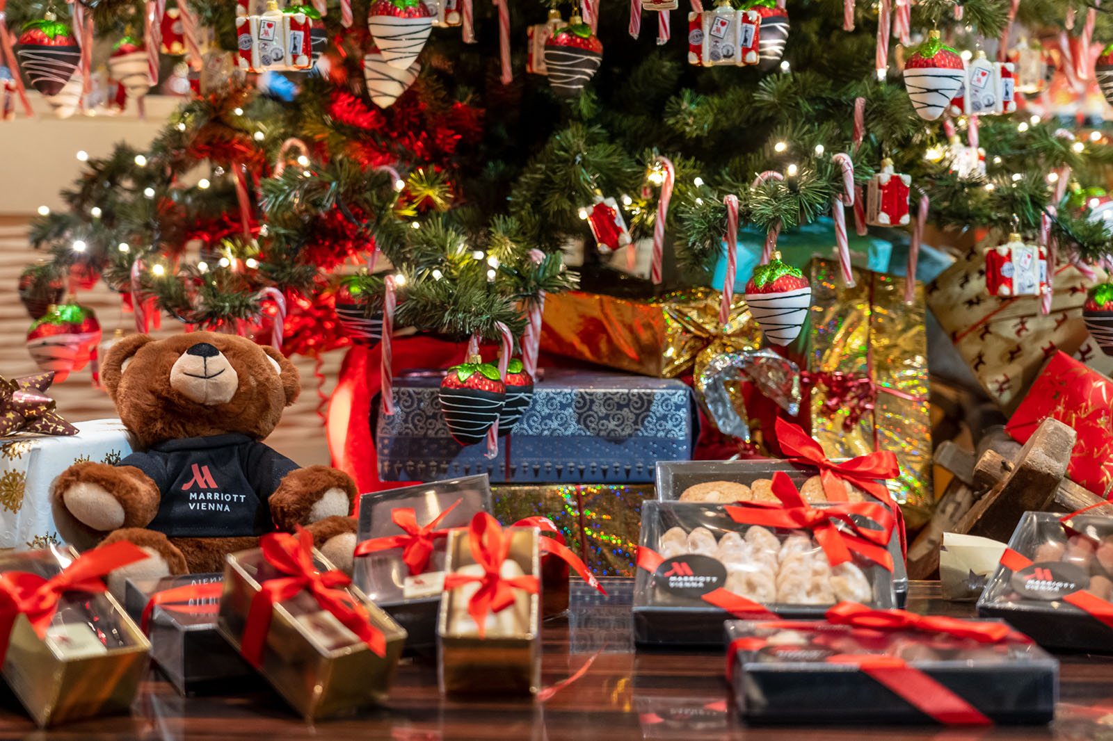 Weihnachten im Vienna Marriott Hotel | Credit: Vienna Marriott Hotel