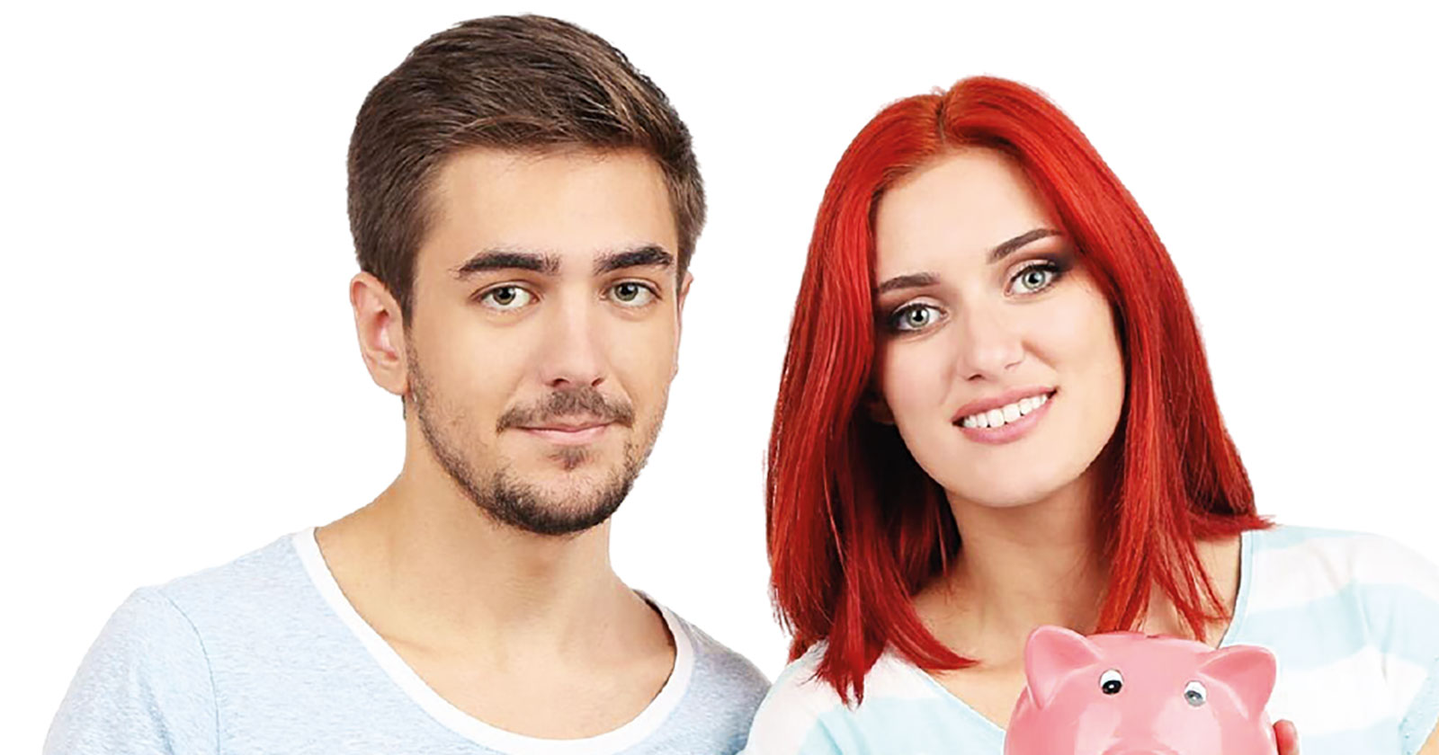 Junger Mann und junge Frau mit Sparschwein in der Hand | Credit: Die Kärntner Sparkasse