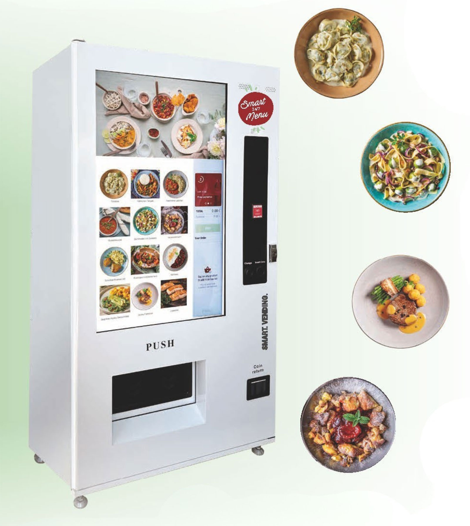Automat mit Fertiggerichten | Credit: Smart Vending
