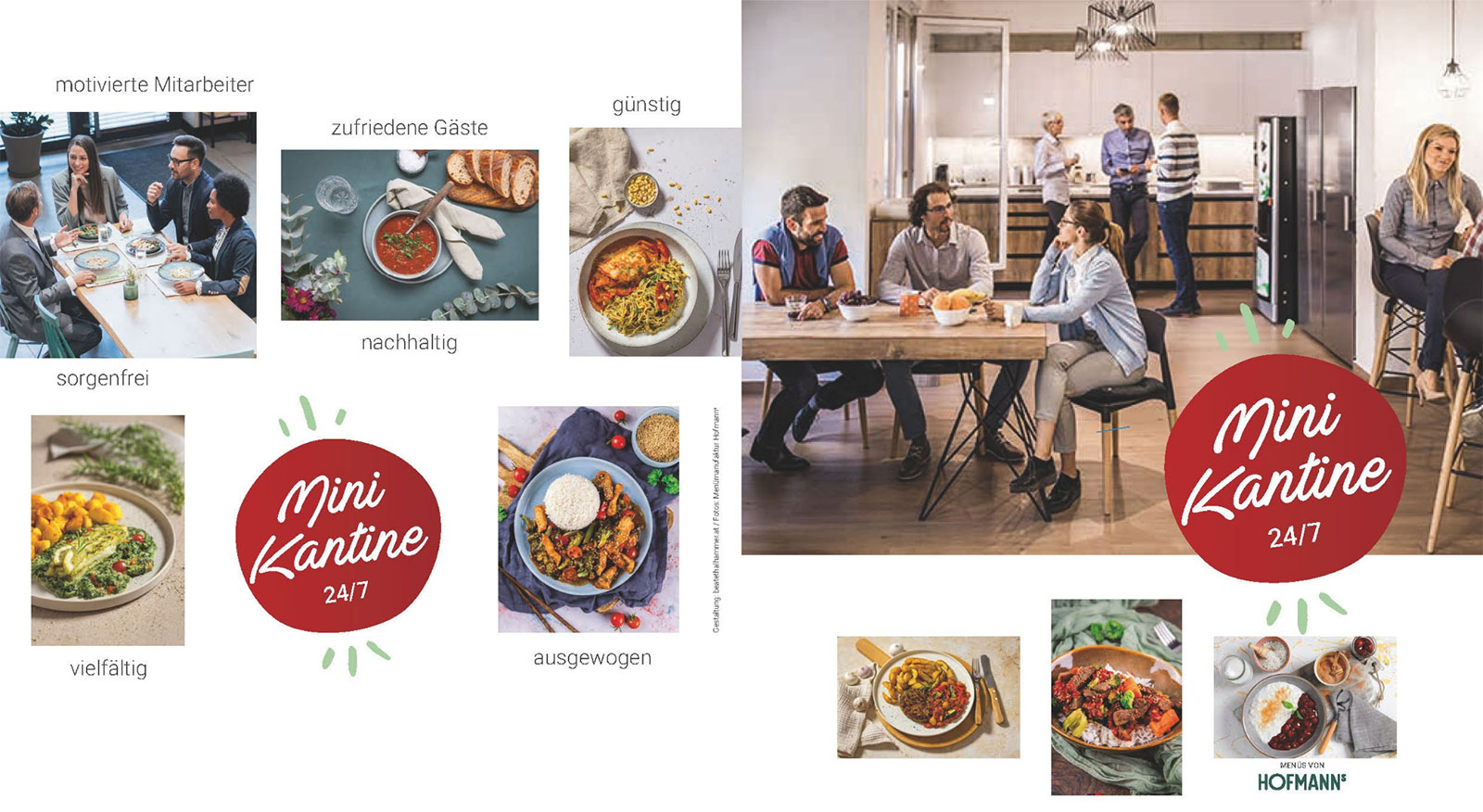 Firmenkantine mit zufriedenen Mitarbeitenden beim Essen | Credit: Smart Vending