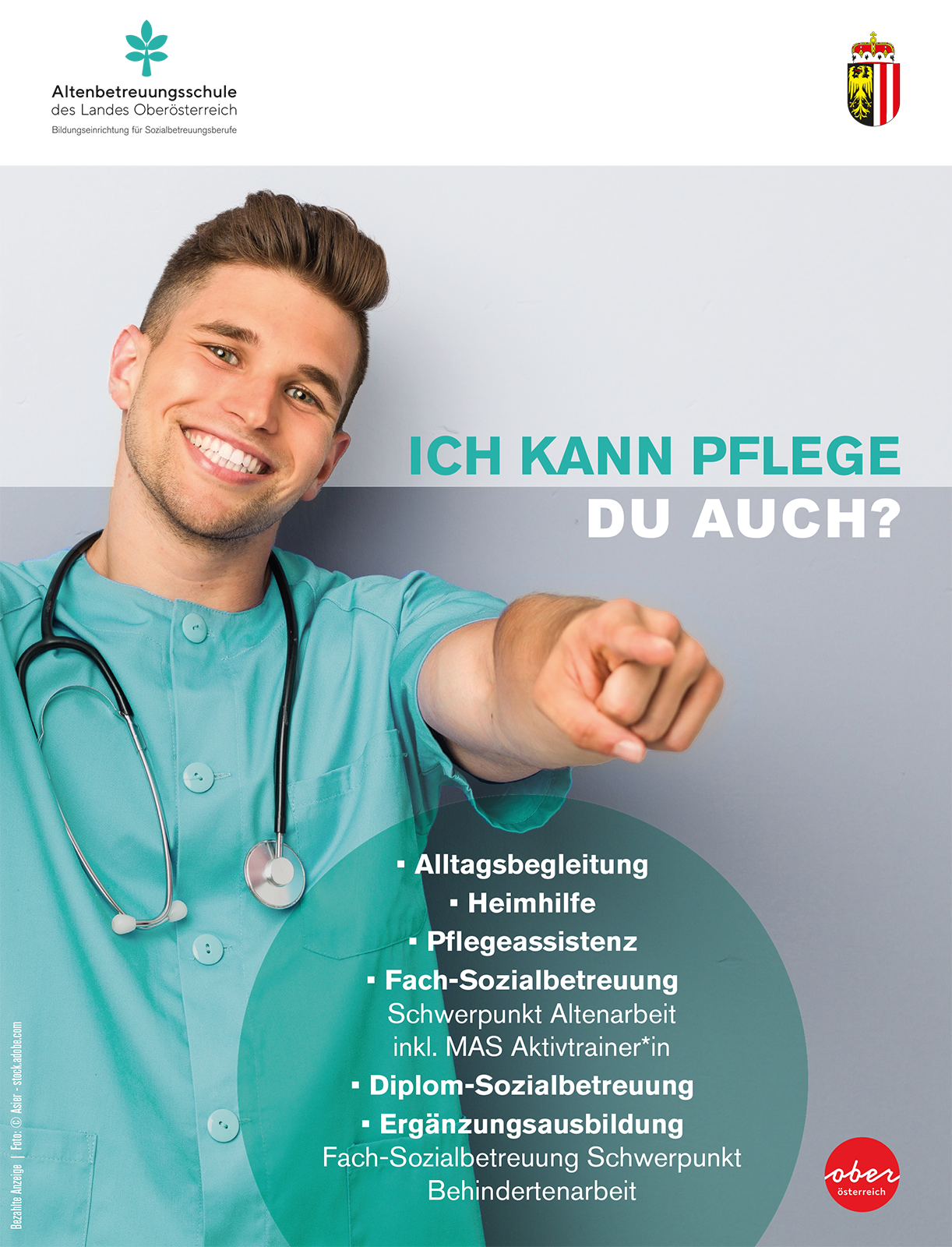 Schüler in der Schule | Credit: Altenbetreuungsschule des Landes OÖ