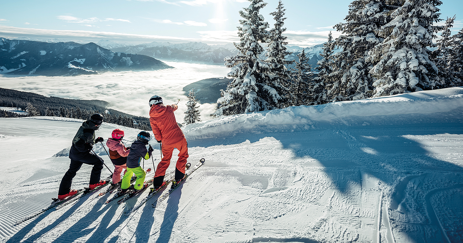 Familie auf der Piste | Credit: Korbinian Seifert