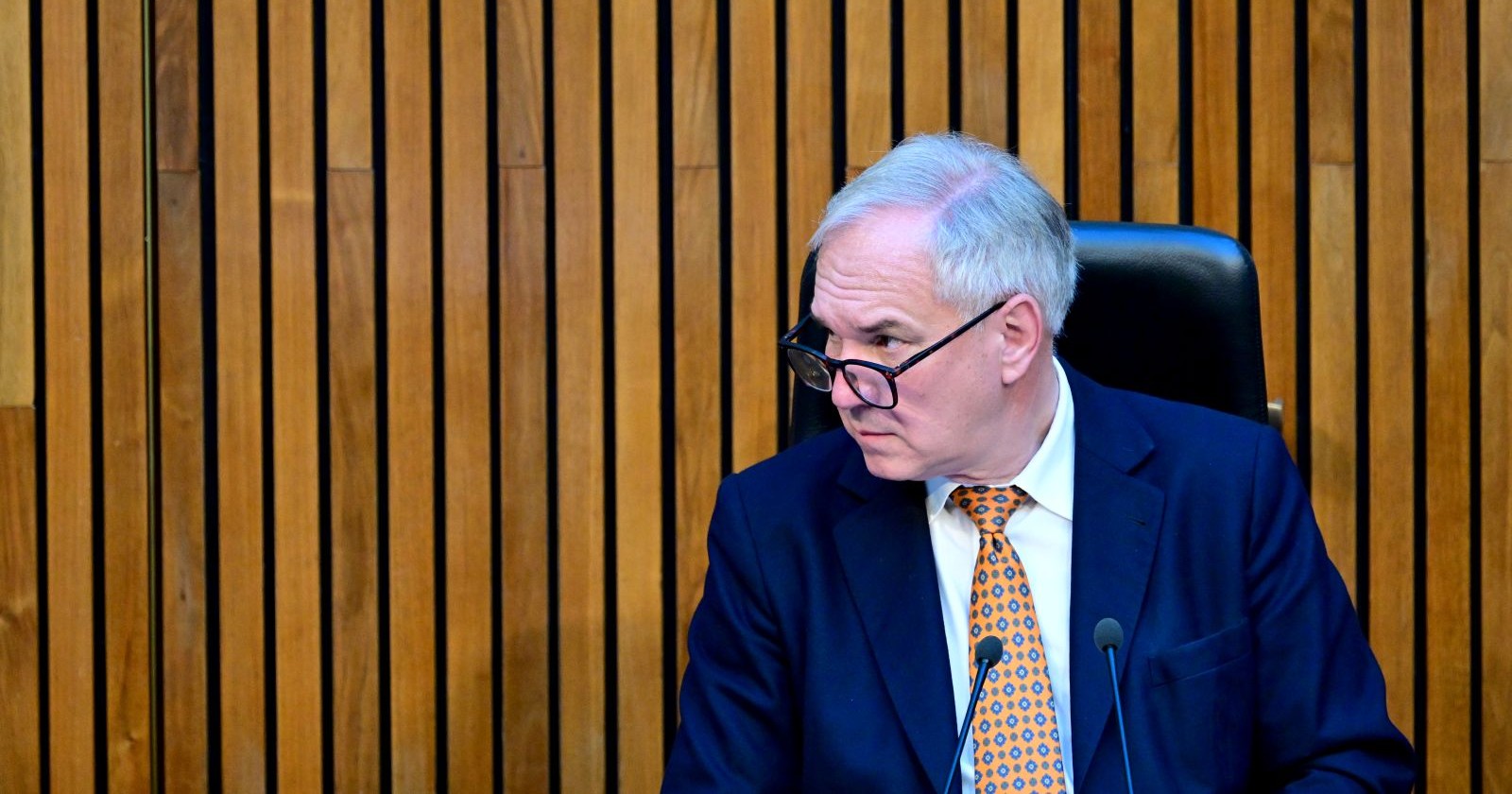 Nationalratspräsident Walter Rosenkranz (FPÖ) im Rahmen einer Sondersitzung des Nationalrates am Mittwoch, 22. Oktober 2025, im Parlament in Wien