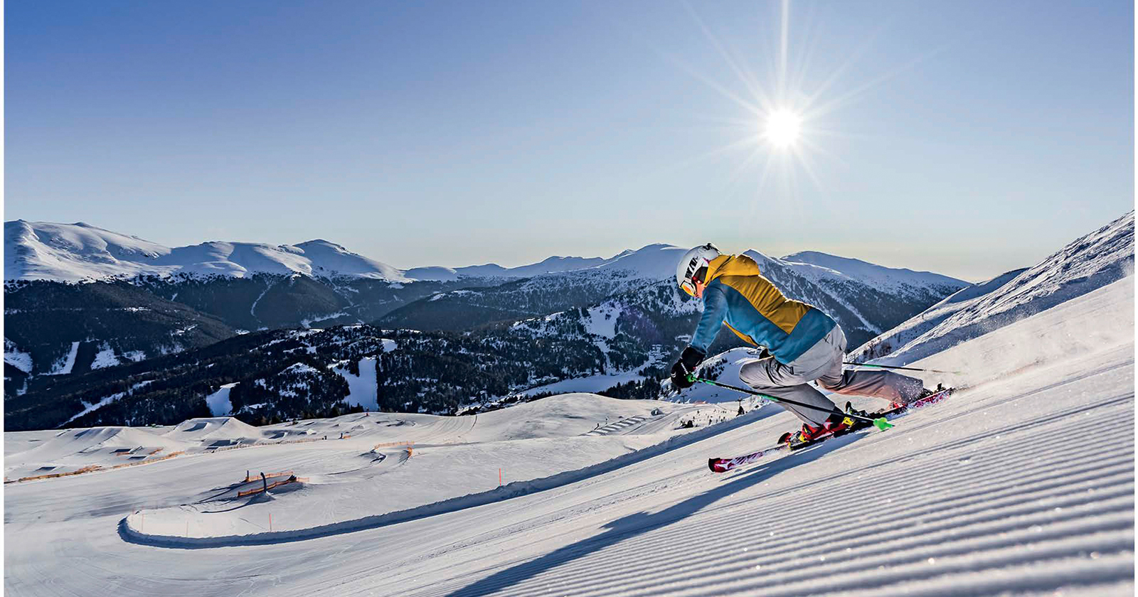 Skifahrer auf der Piste | Credit: Tourismusverband Murau