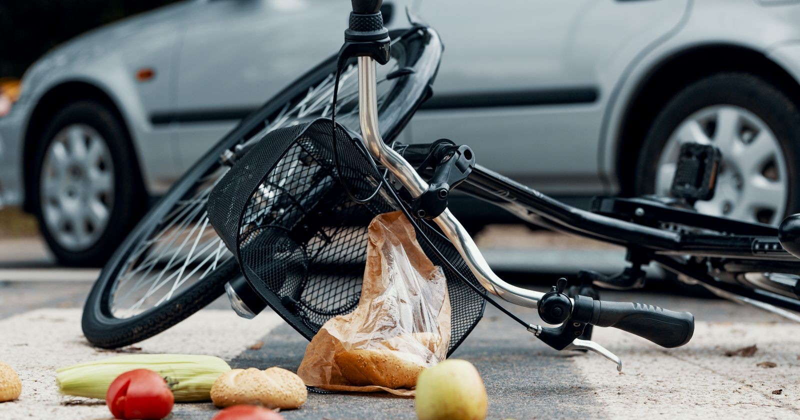 Fahrrad auf der Straße