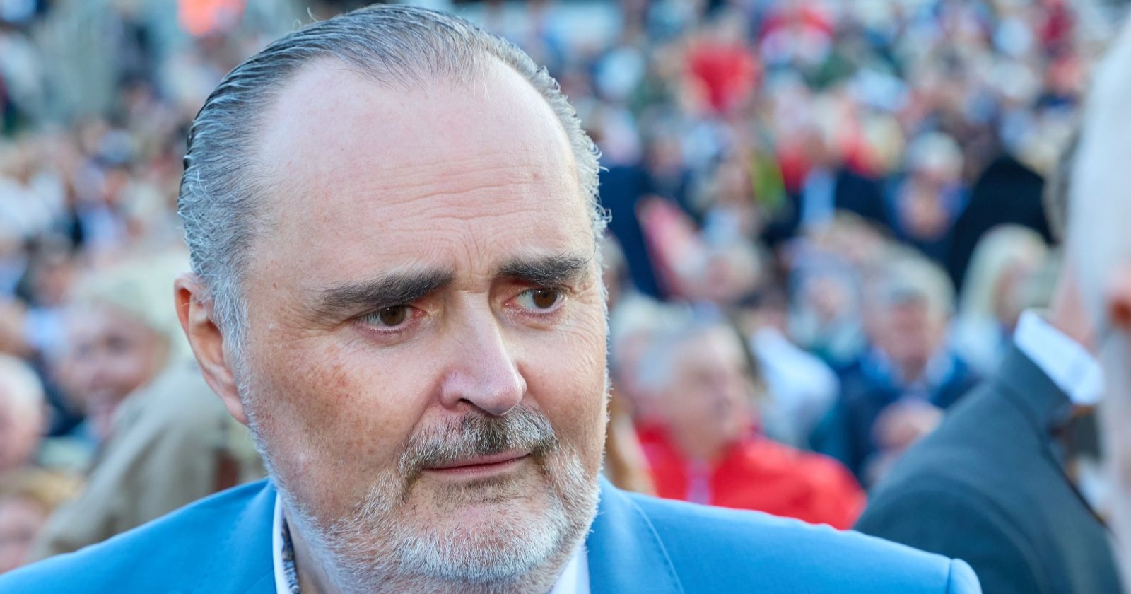 Burgenlands Landeshauptmann Hans-Peter Doskozil (SPÖ) in Mörbisch