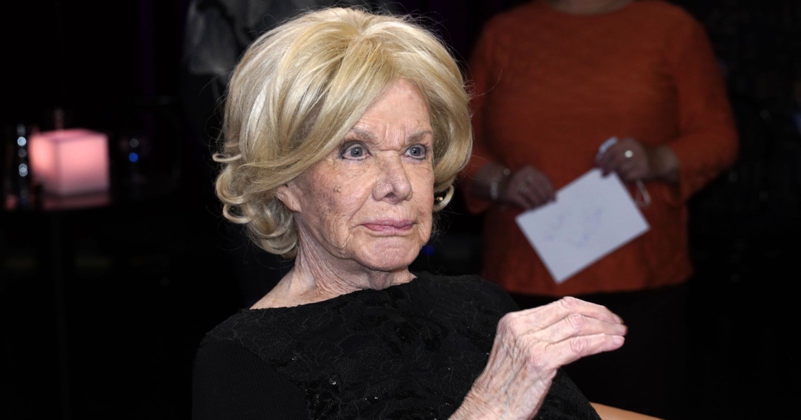 Ingrid van Bergen bei der Aufzeichnung der MDR/rbb-Talkshow 'Riverboat' im Studio A im rbb Fernsehzentrum. Berlin, 15.10.2021