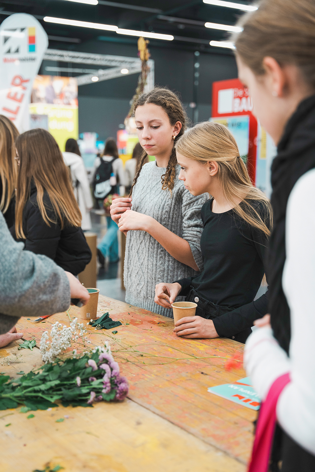 Mädchen bei den Salzburger Berufsbildungstagen | Credit: Messezentrum Salzburg