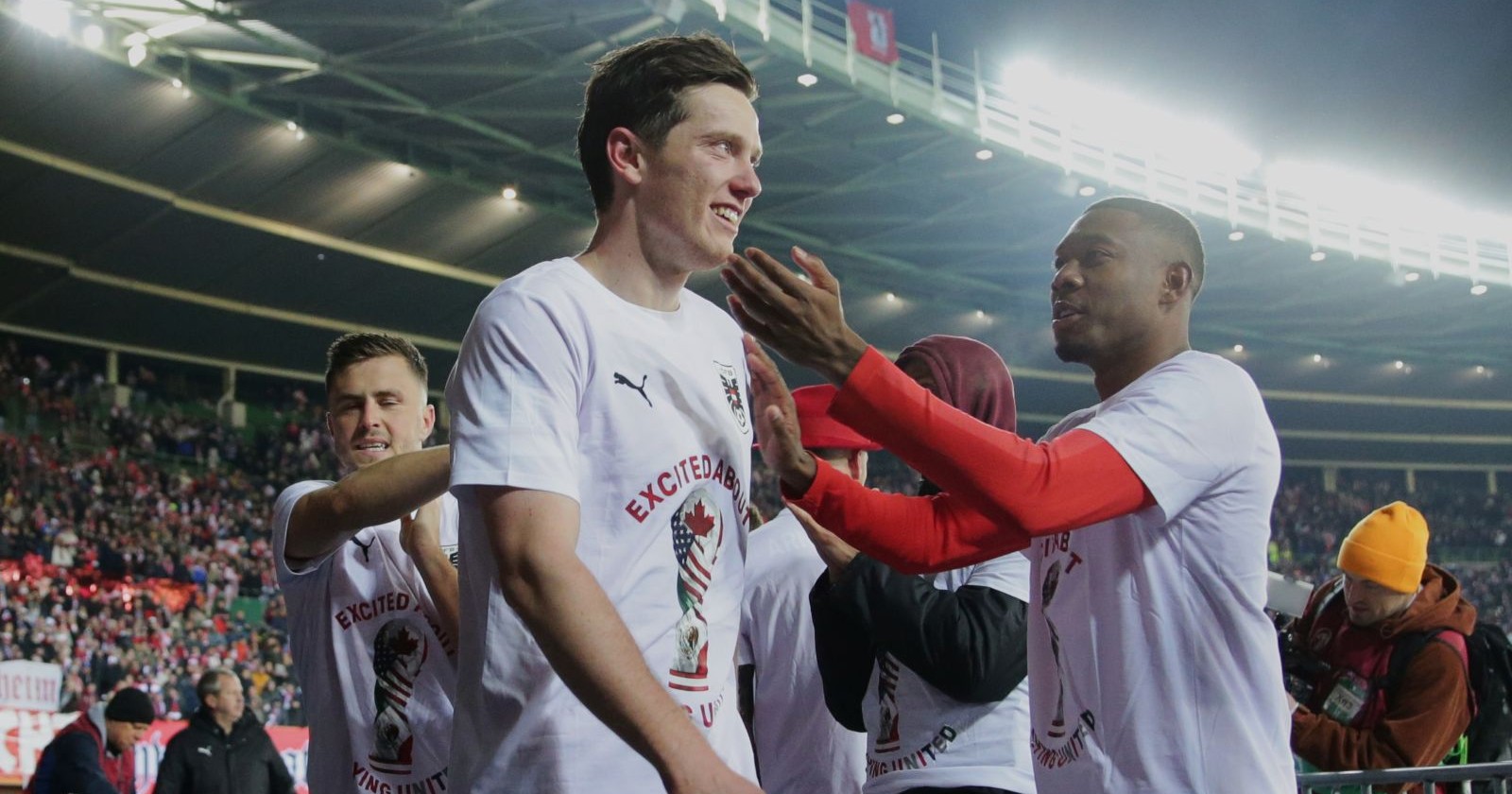 Michael Gregoritsch im Wiener Ernst-Happel-Stadion am 18.11.2025