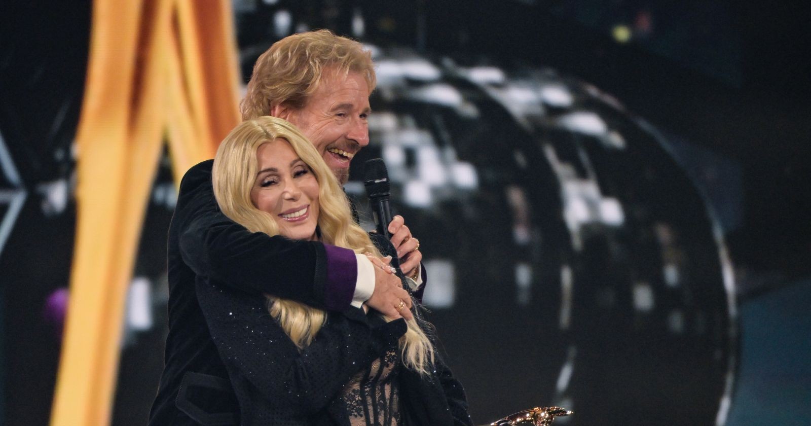 Thomas Gottschalk und Cher bei der Bambi Verleihung 2025 in München