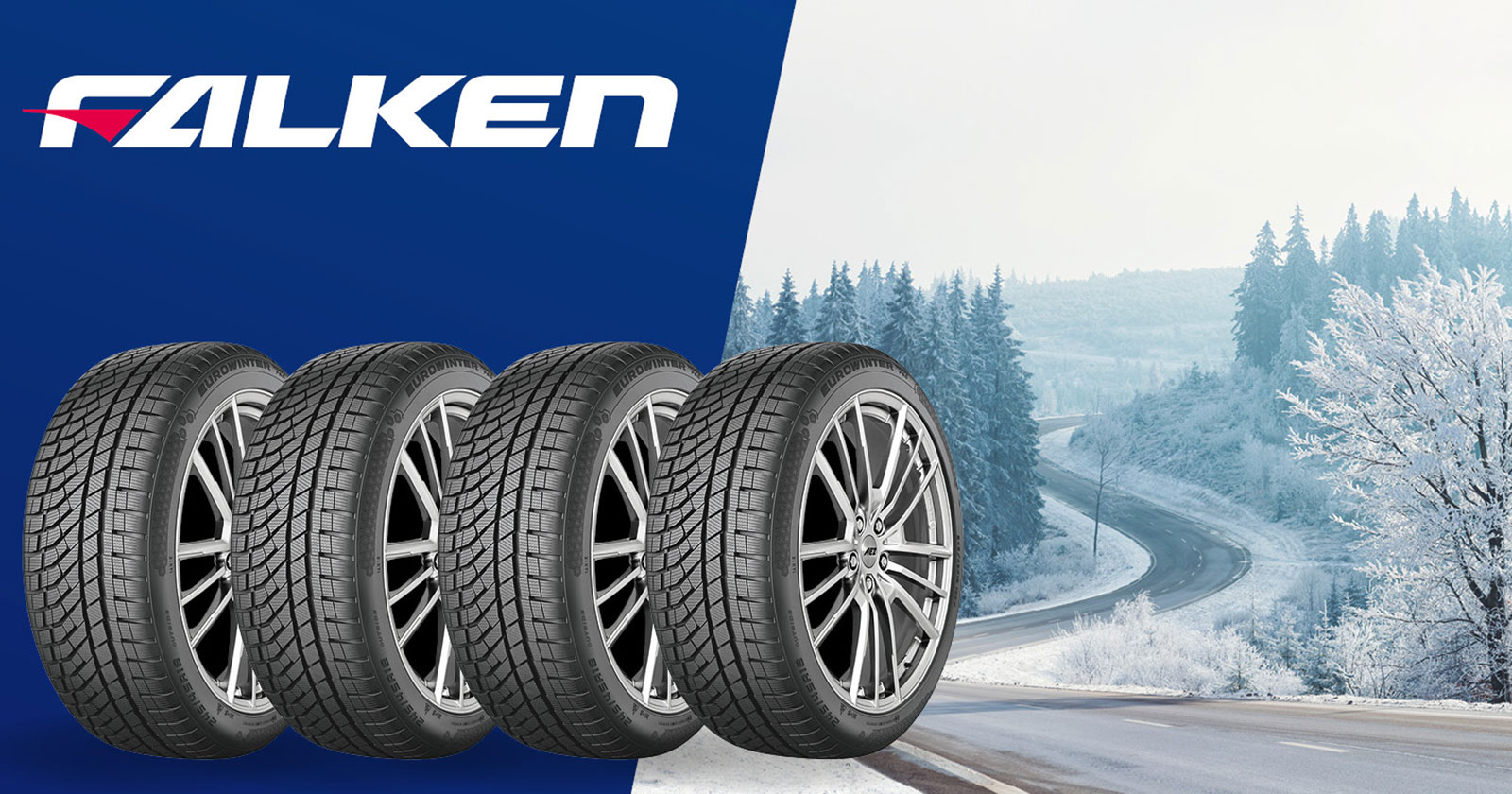 Auto unterwegs bei Eis und Schnee | Credit: Falken Tyre Europe GmbH