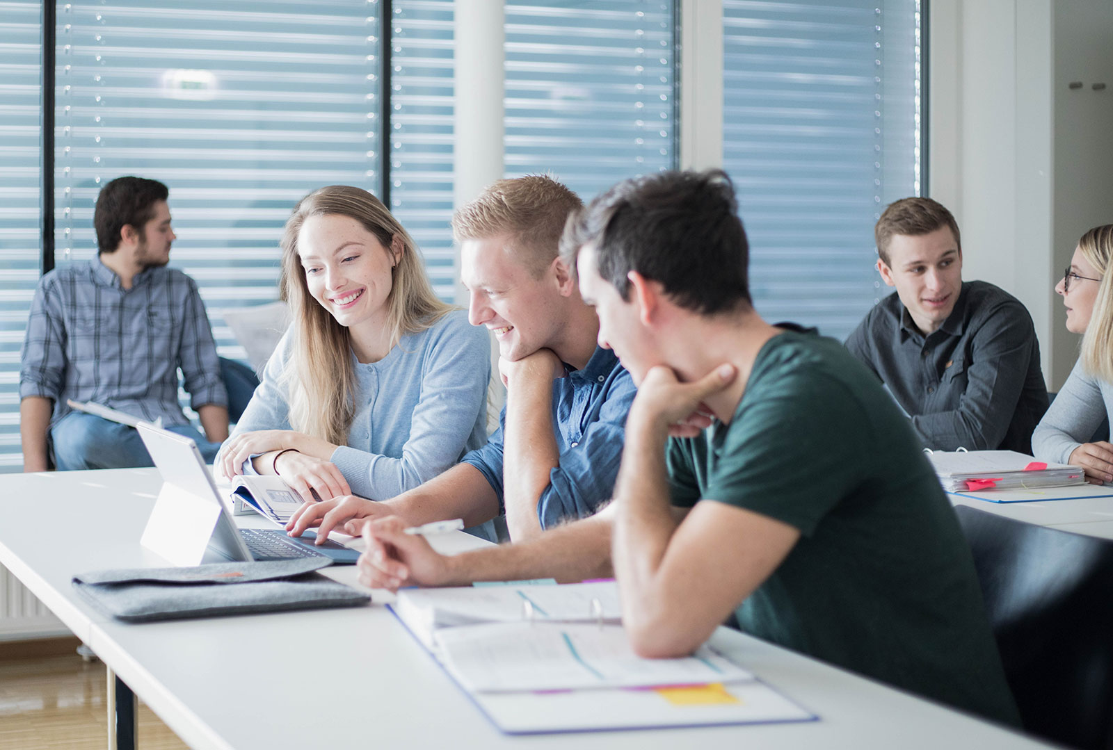Junge Studierende im Unterricht | Credit: Montanuniversität Leoben/RGP