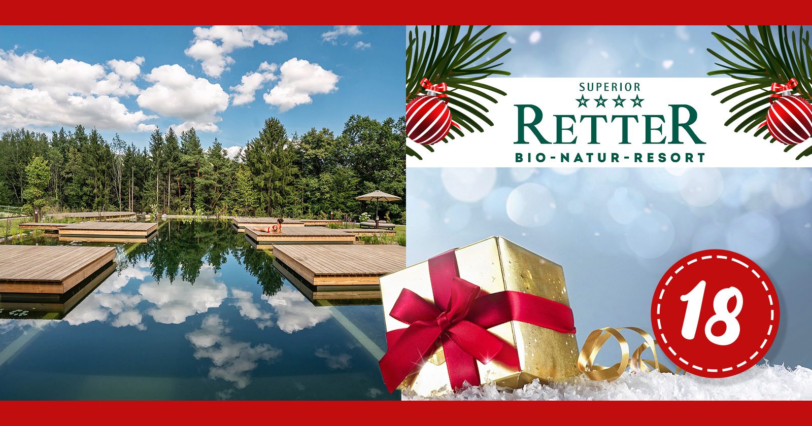 Das RETTER Bio-Natur-Resort von außen | Credit: RETTER Bio-Natur-Resort