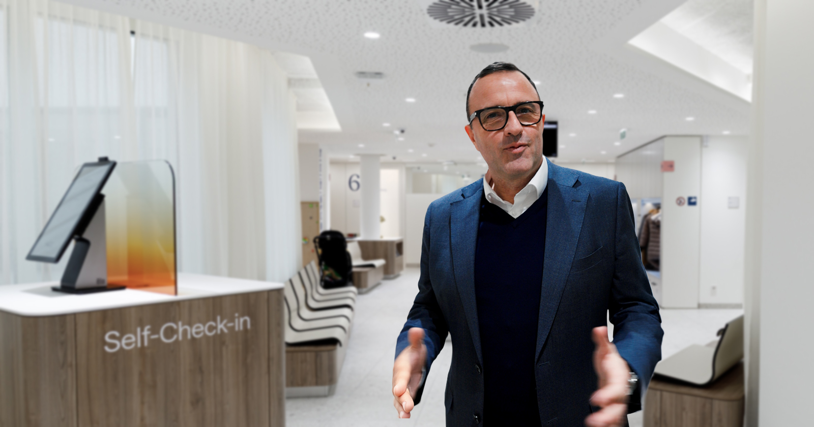 Porträt in der Klinik