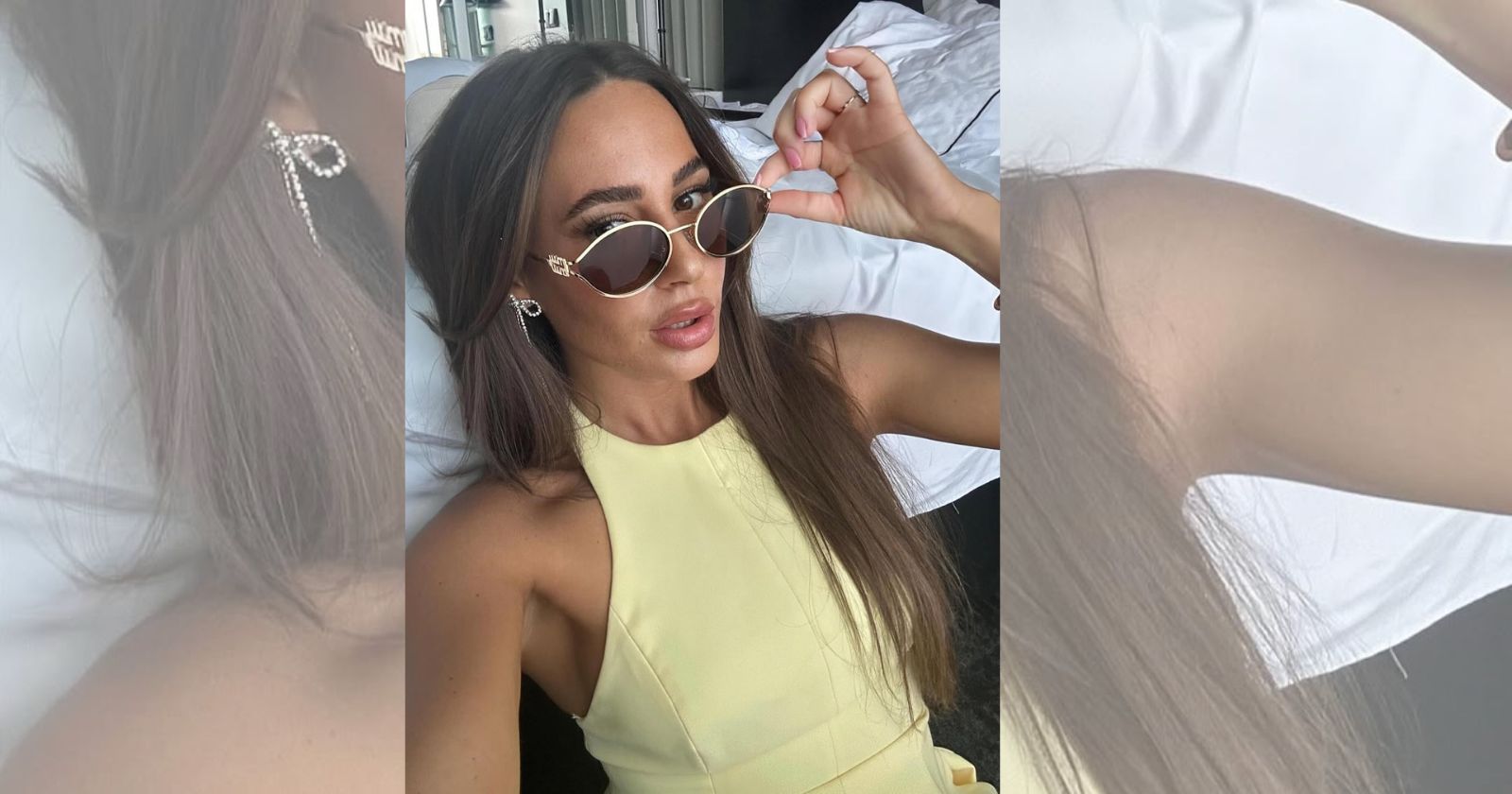 Selfie der Reality-TV-Darstellerin und Influencerin Alessia Herren