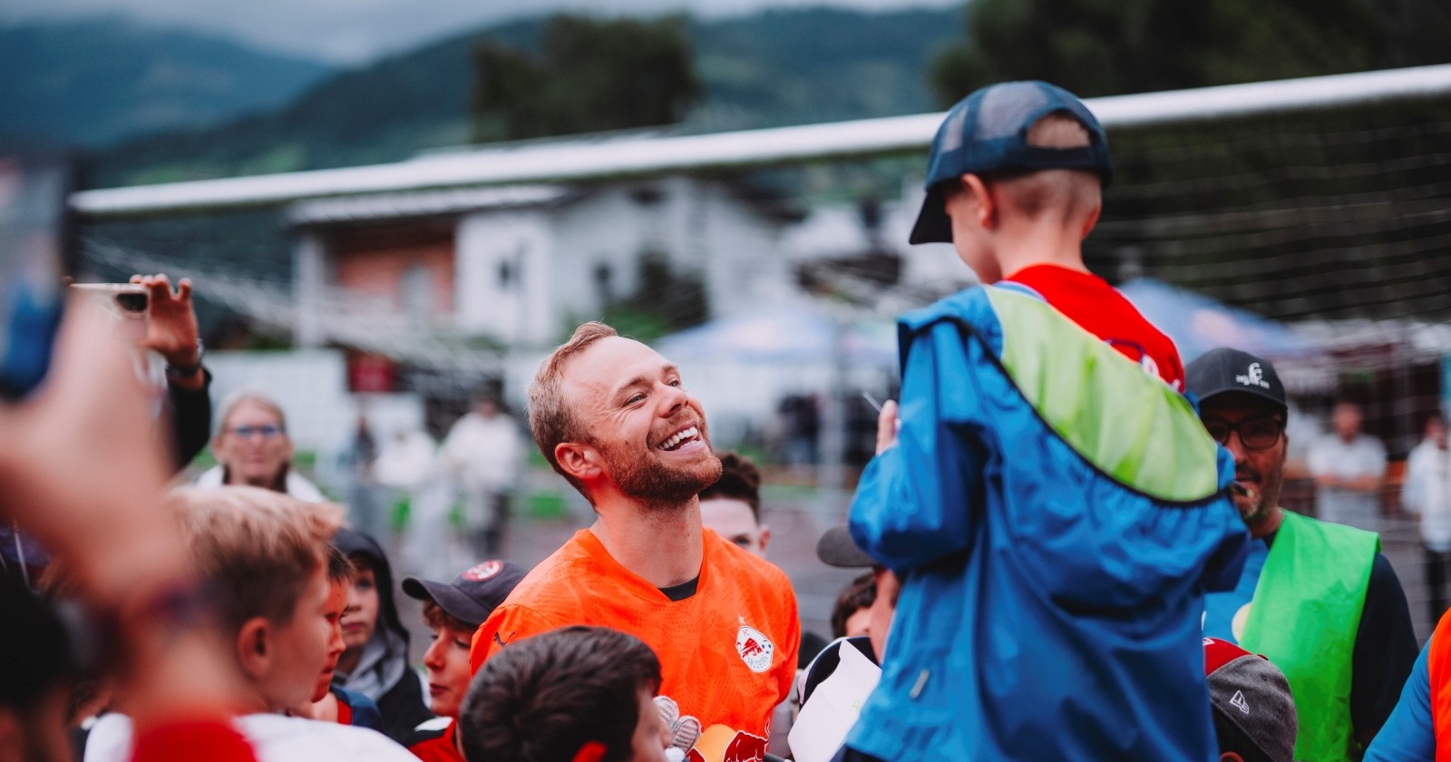 Alexander Schlager bei einem Testspiel in Zell am See.