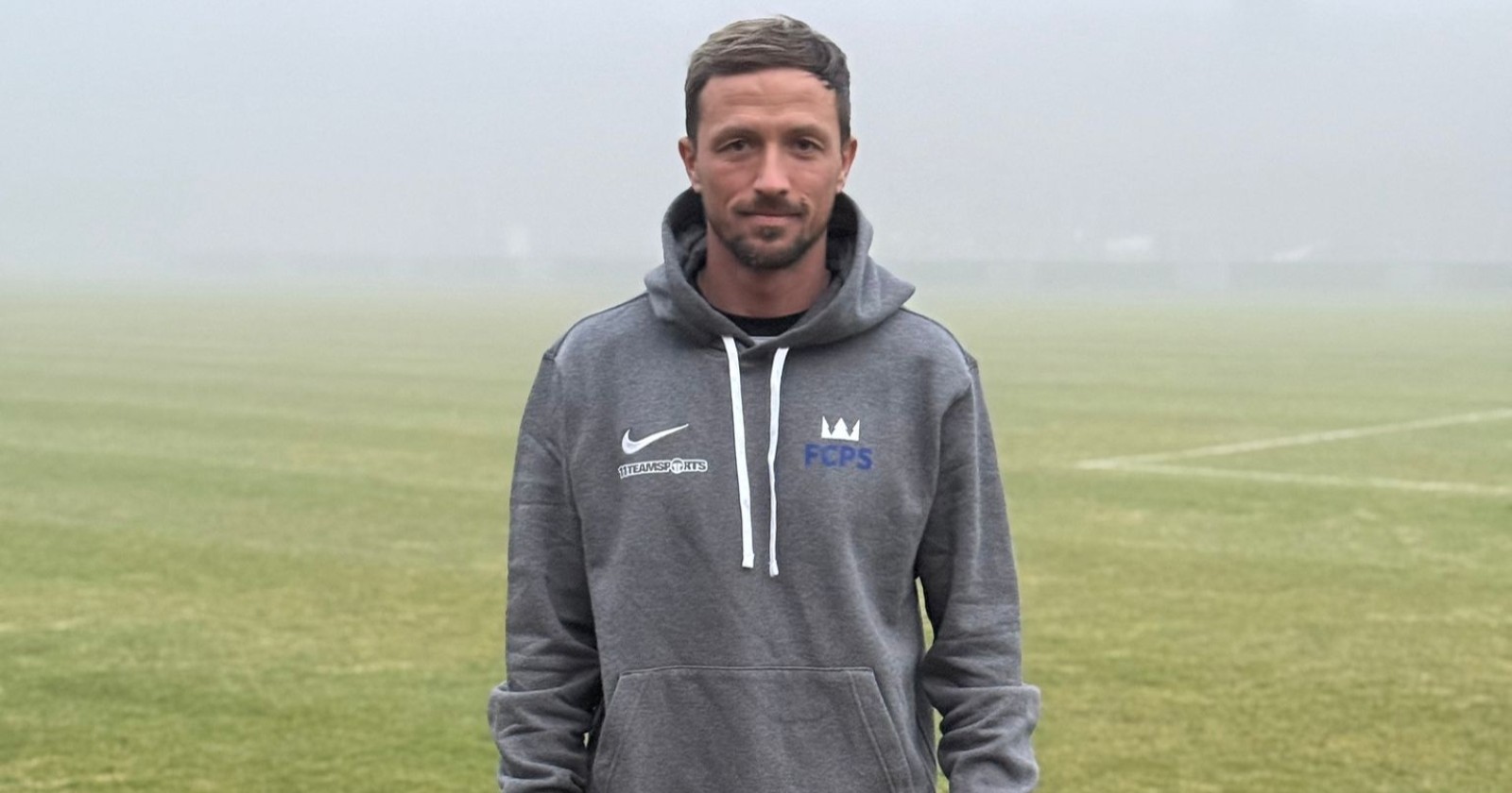 Arnold Benedek beim Fototermin.