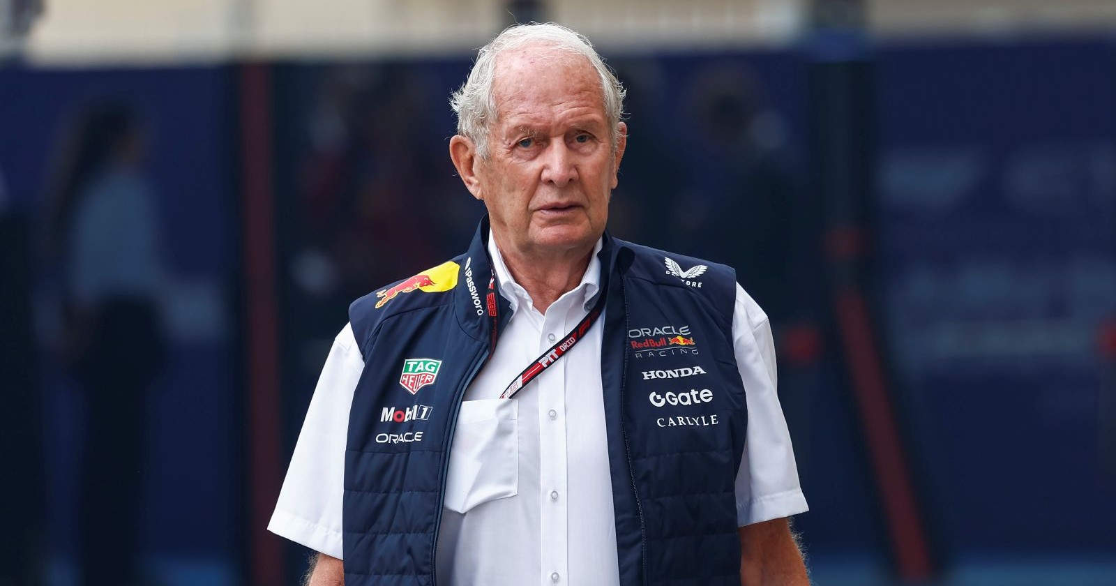 Helmut Marko während des großen Preises von Abu Dhabi
