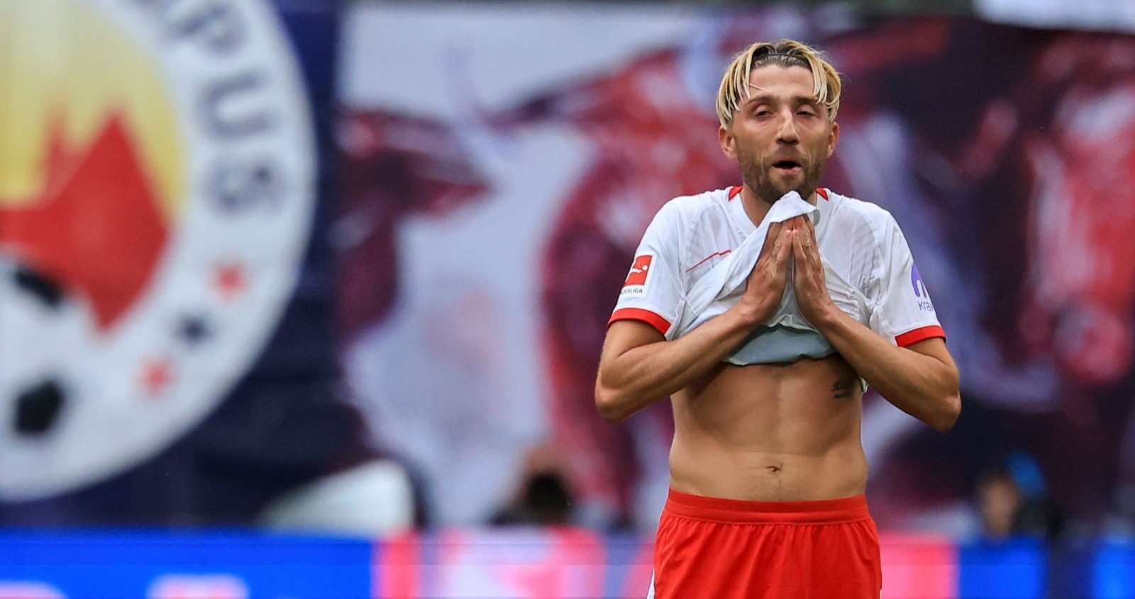 Kevin Kampl auf dem Fußballfeld.