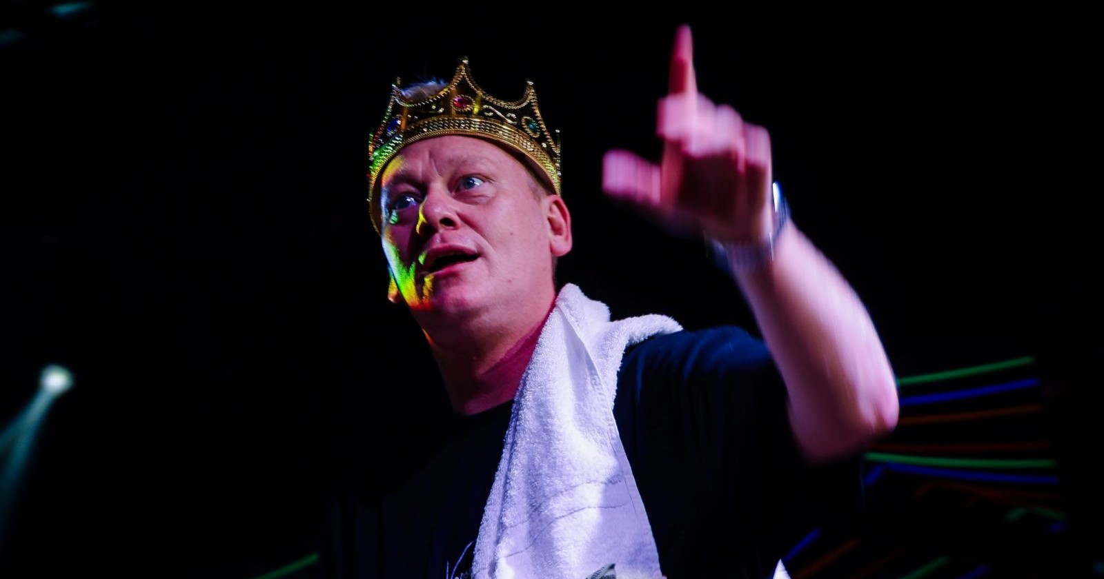 Streamer Jens Knossala im April 2025 während eines Auftritts in Mallorca