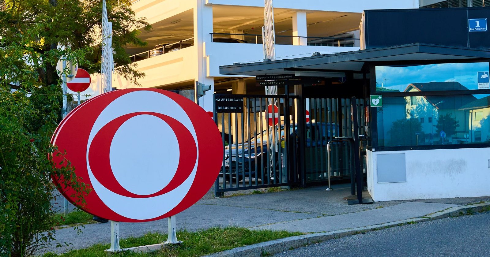 Außenansicht des ORF-Zentrums am Wiener Küniglberg
