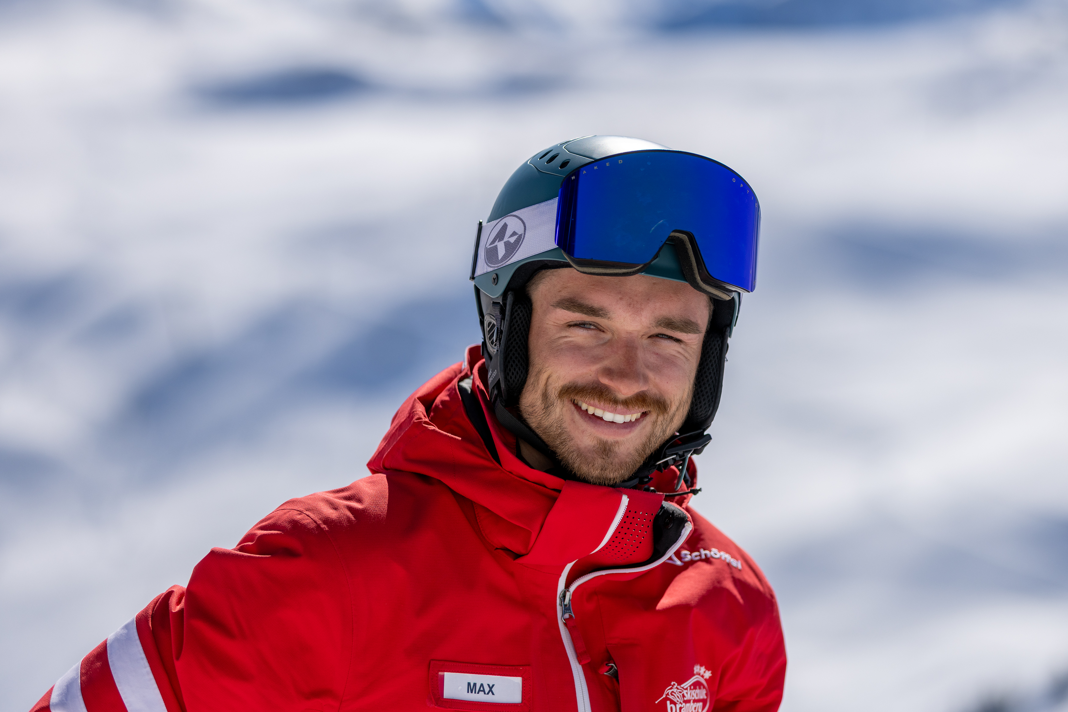 Max Schmid auf der Piste in Bramberg.
