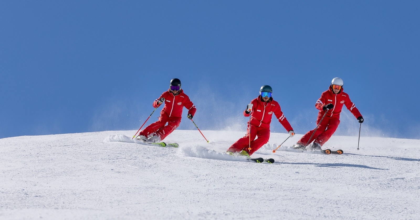 Skilehrer aus Bramberg auf der Piste.
