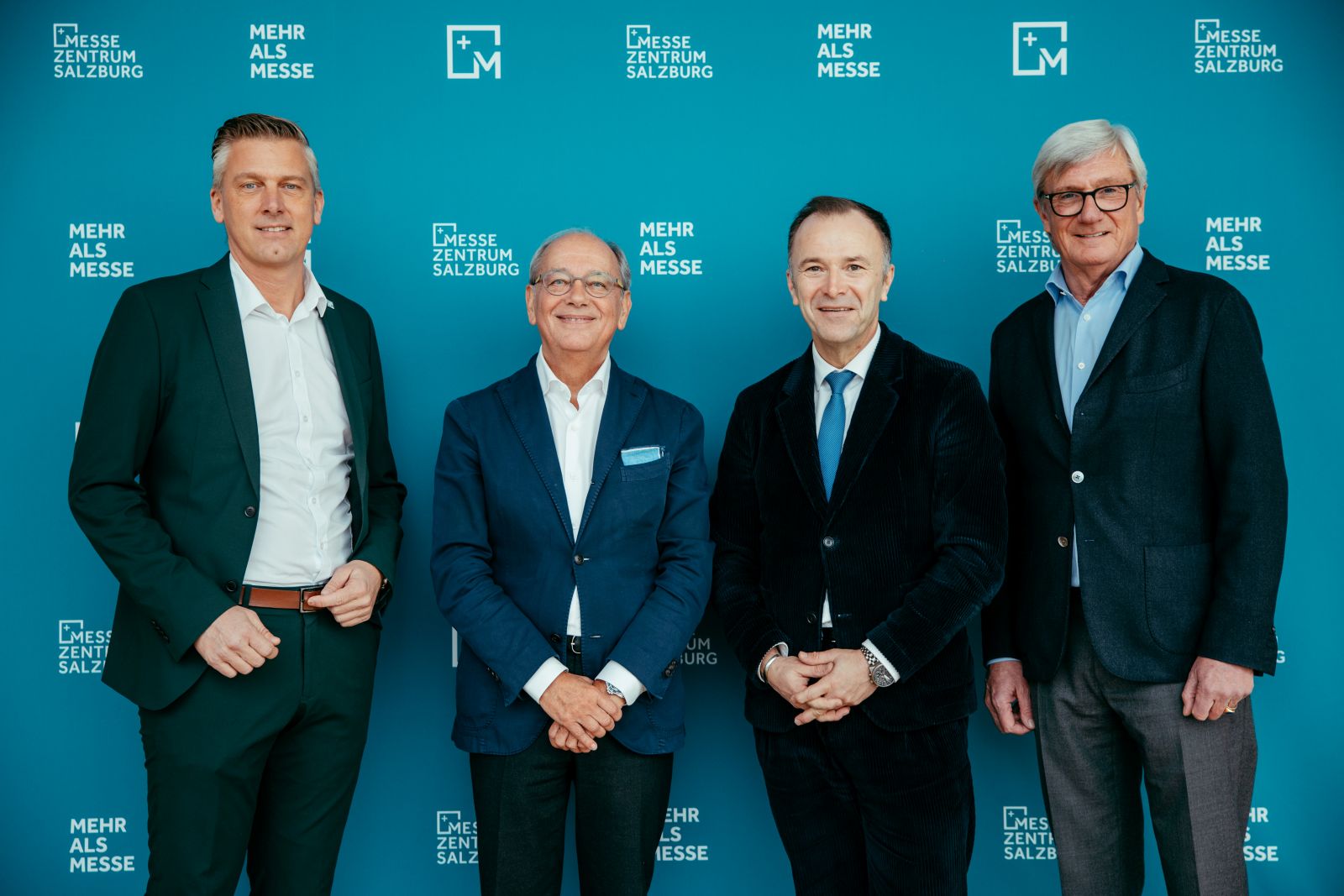 Vertreter der Gesellschafter des Messezentrums Salzburg.
