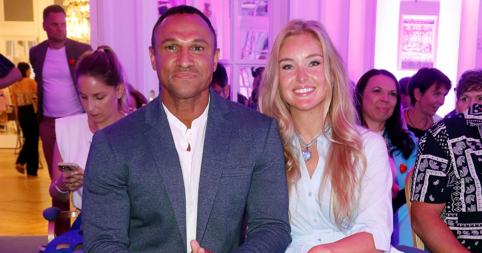 Daniel mit Patrice Aminati bei einem Event