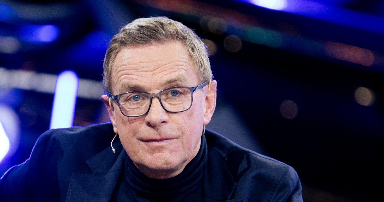 Ralf Rangnick am Montagabend in der ServusTV-Sendung „Sport und Talk aus dem Hangar-7“.