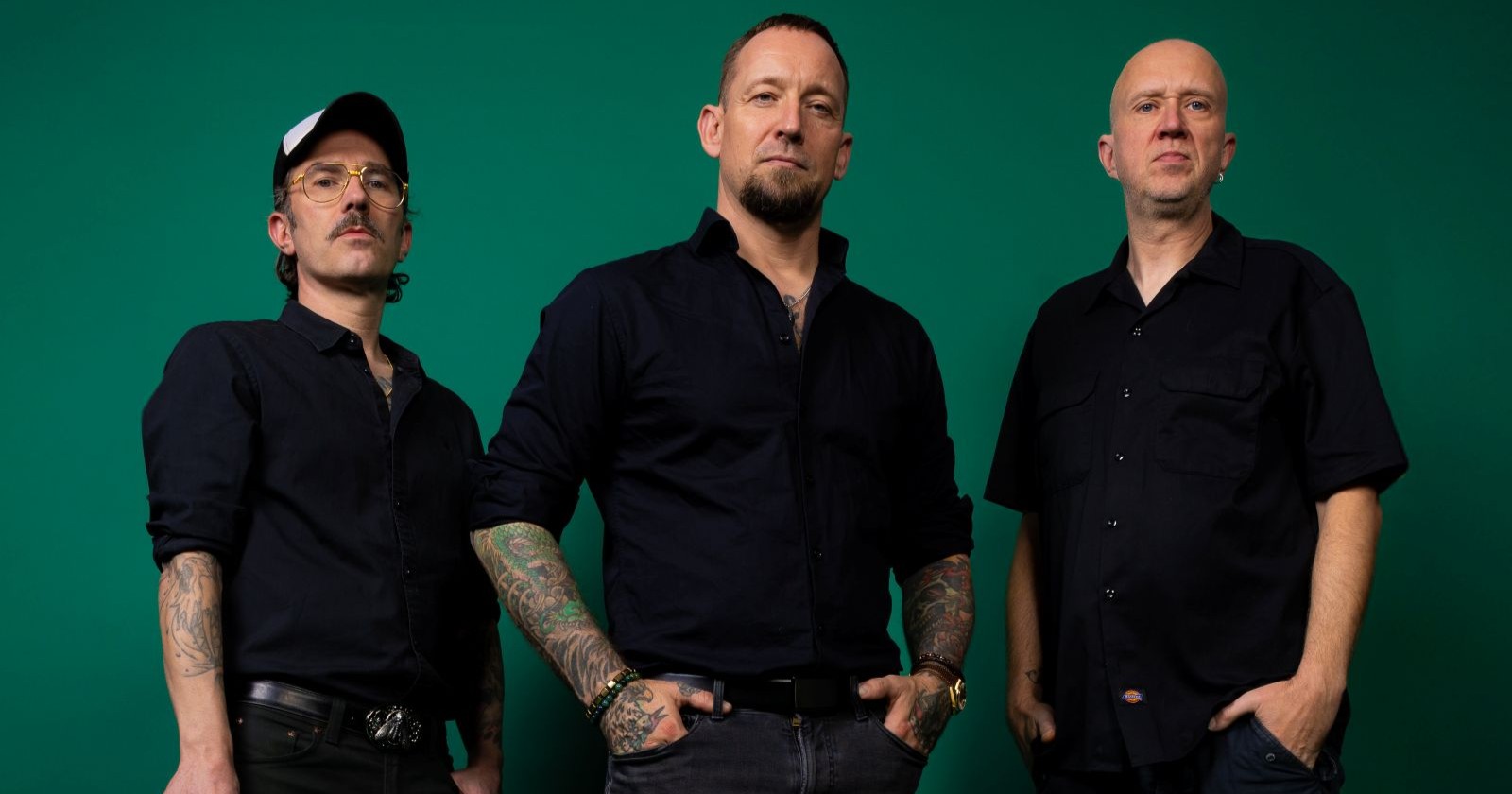 Bandfoto der dänischen Metal-Formation Volbeat