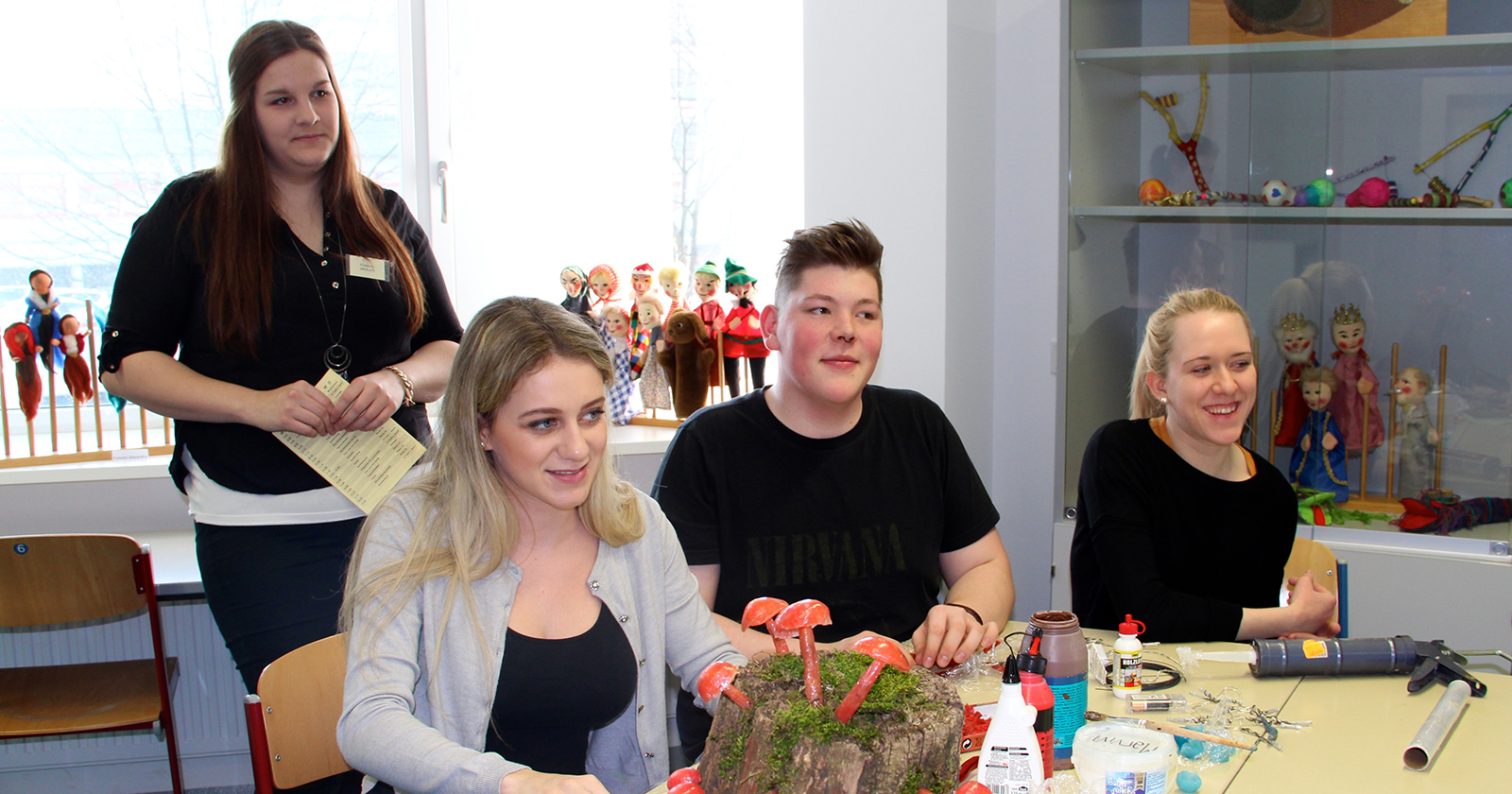 Auszubildende Frauen und Männer | Credit: BAfEP Oberwart