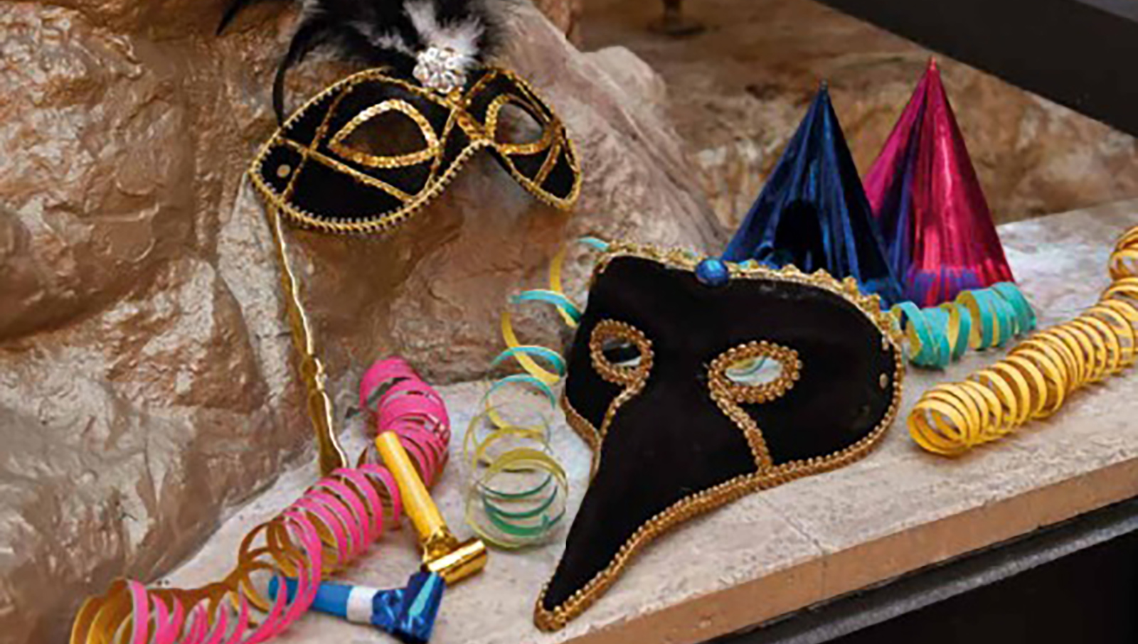 Faschingsutensilien | Credit: Vienna Marriott Hotel