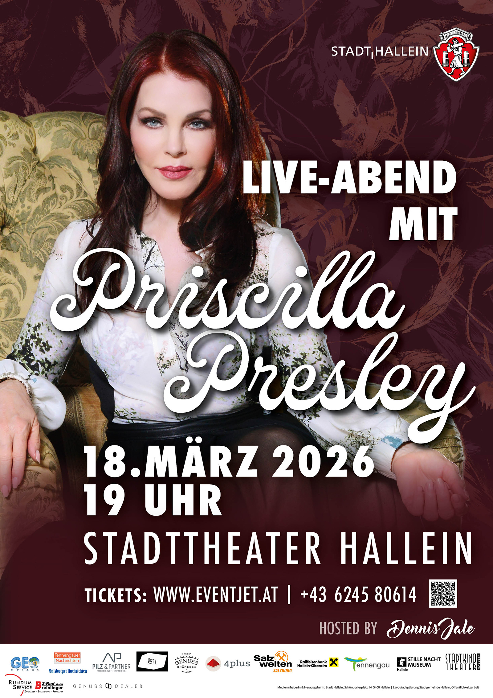 Priscilla Presley | Credit: Stadtgemeinde Hallein