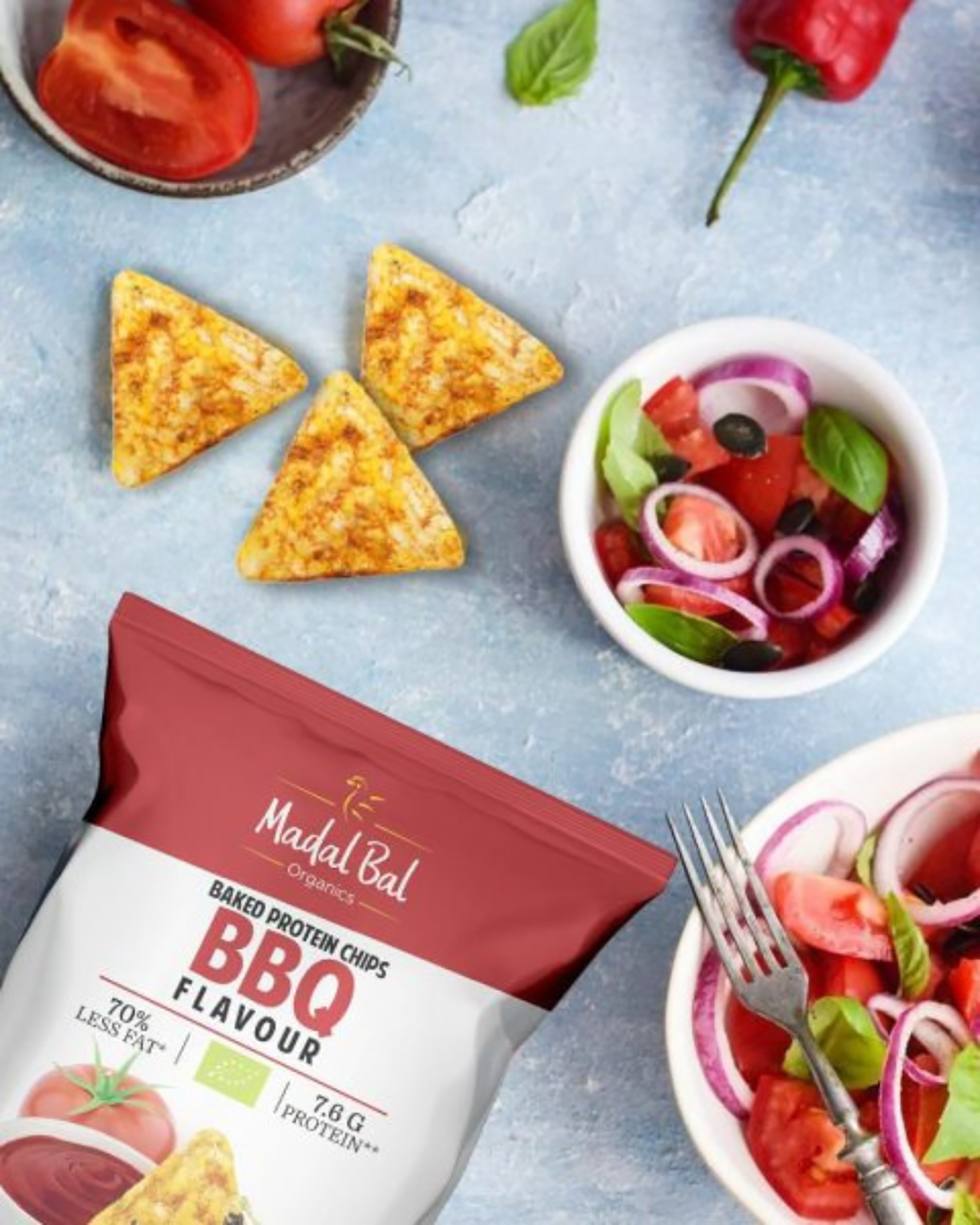 Madal Bal Protein Chips in der Sorte BBQ | Credit: premium-drinks &amp; more