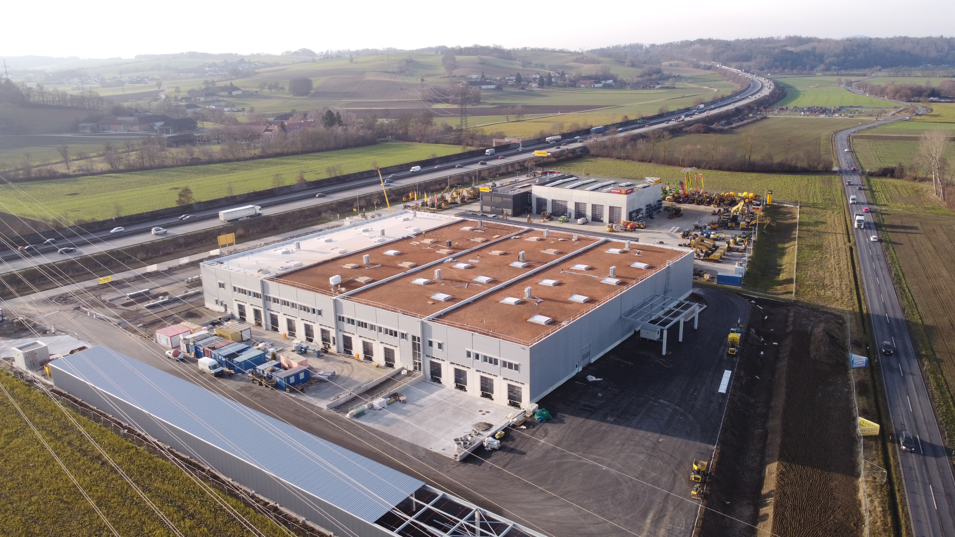 Logistik-Drehscheibe nahe der A1