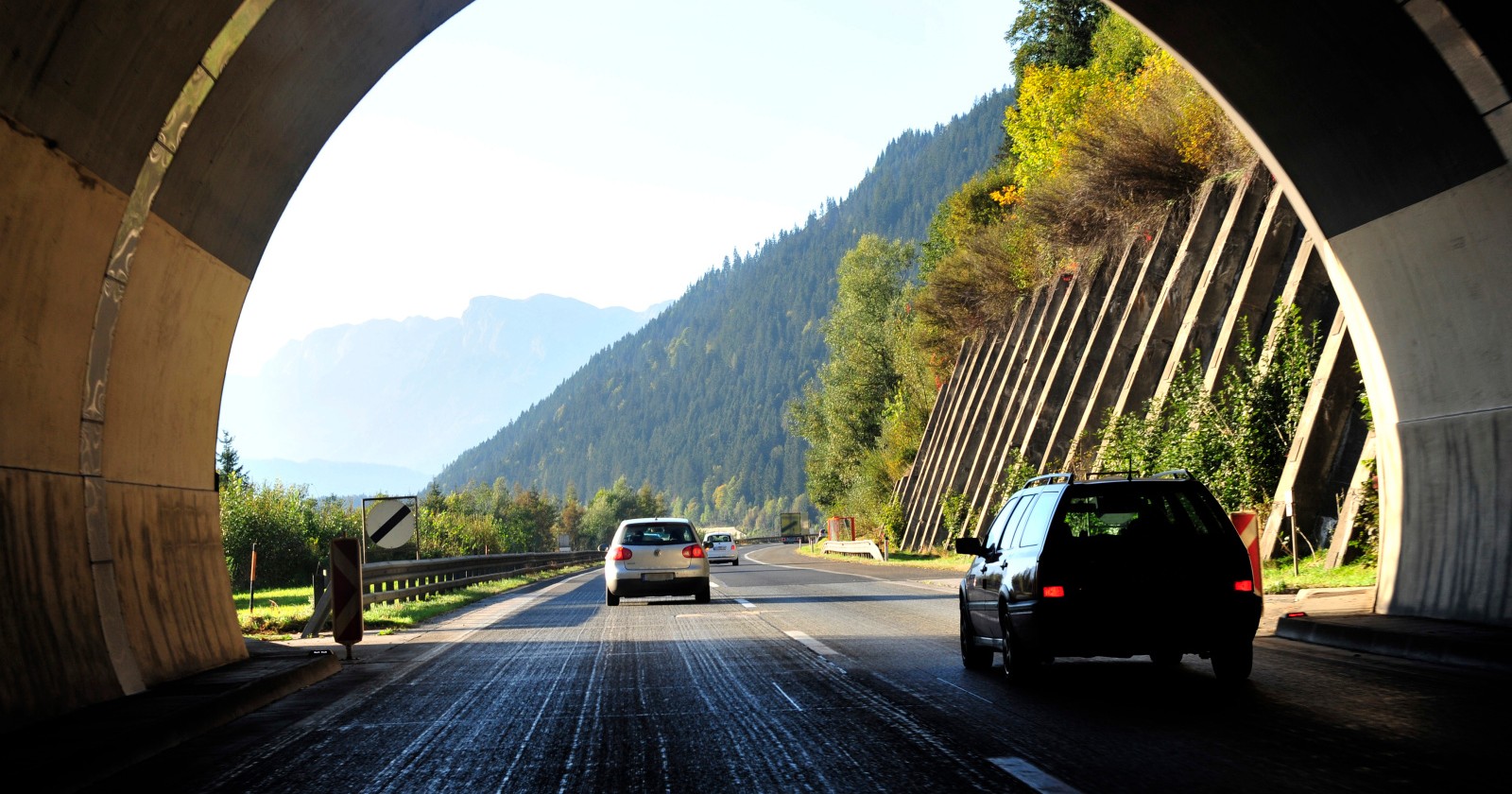 A10, Werfen, Tunnelausfahrt