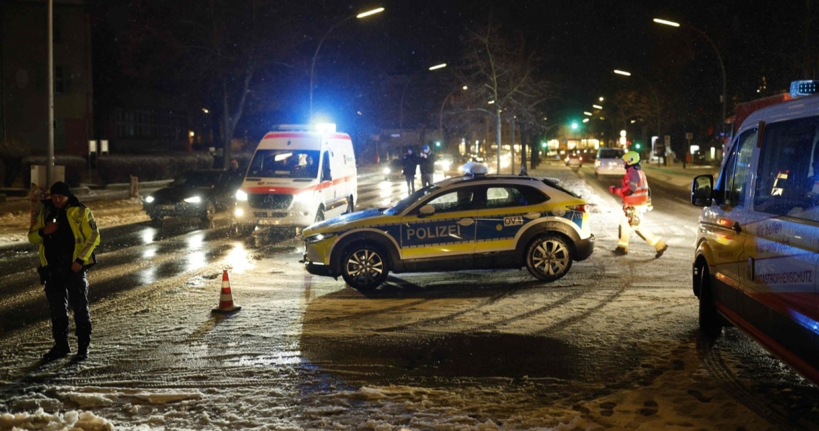 Die Polizei in der Berliner Hauptstadt.