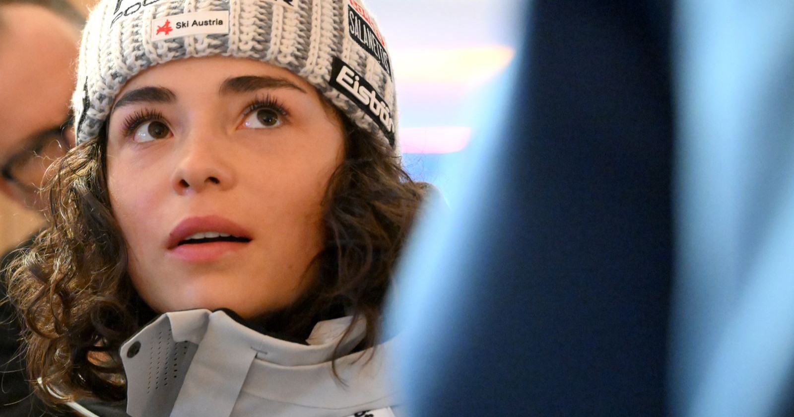 Julia Scheib anlässlich der PK des österreichischen Skiverbandes (ÖSV) Technik-Team der Frauen und Männer am Dienstag, 11. Februar 2025