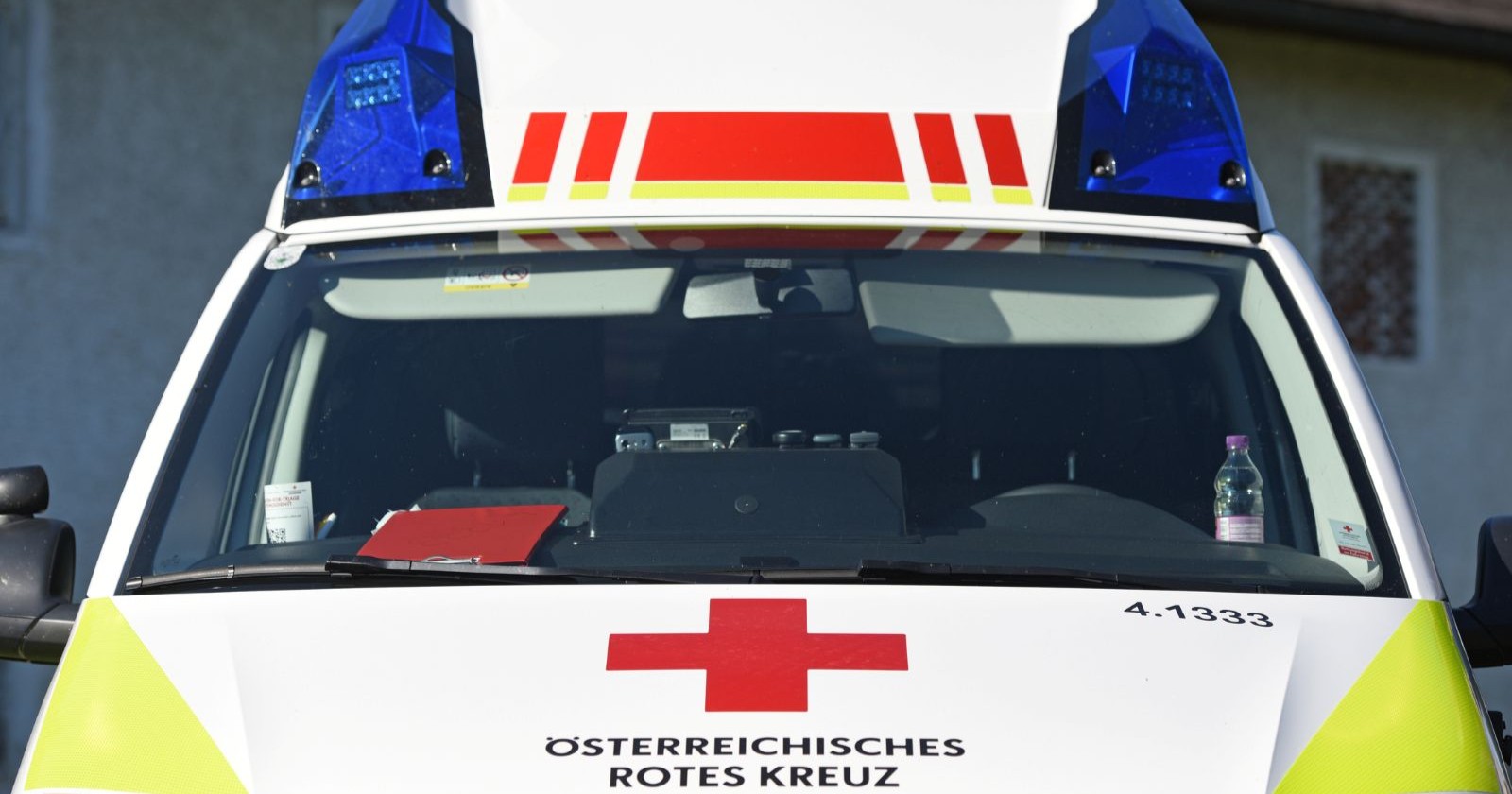 Rettungswagen des Roten Kreuz