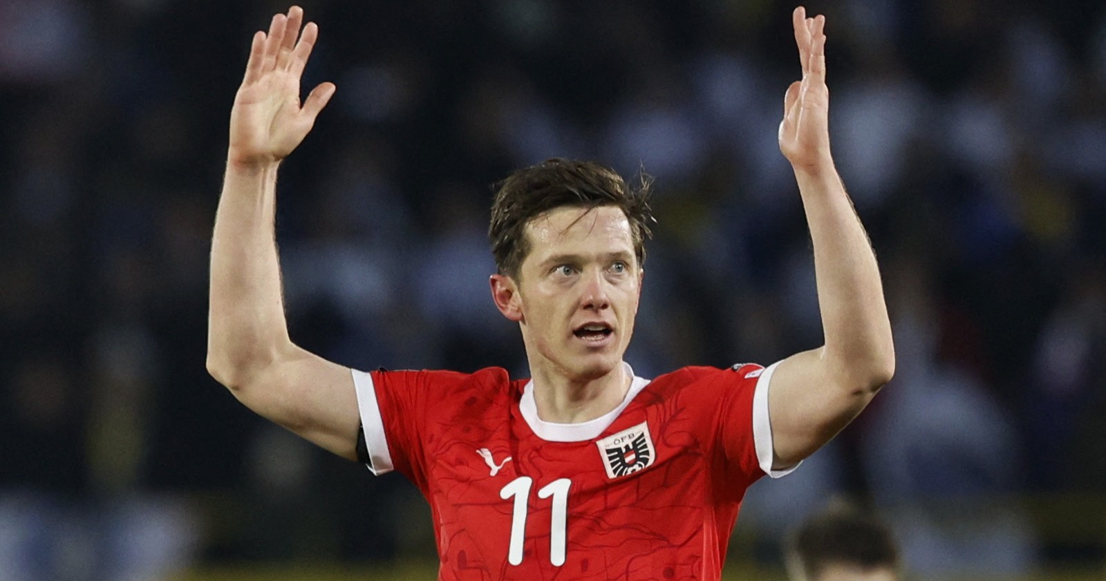 Michael Gregoritsch im Spiel gegen Bosnien im November 2025.