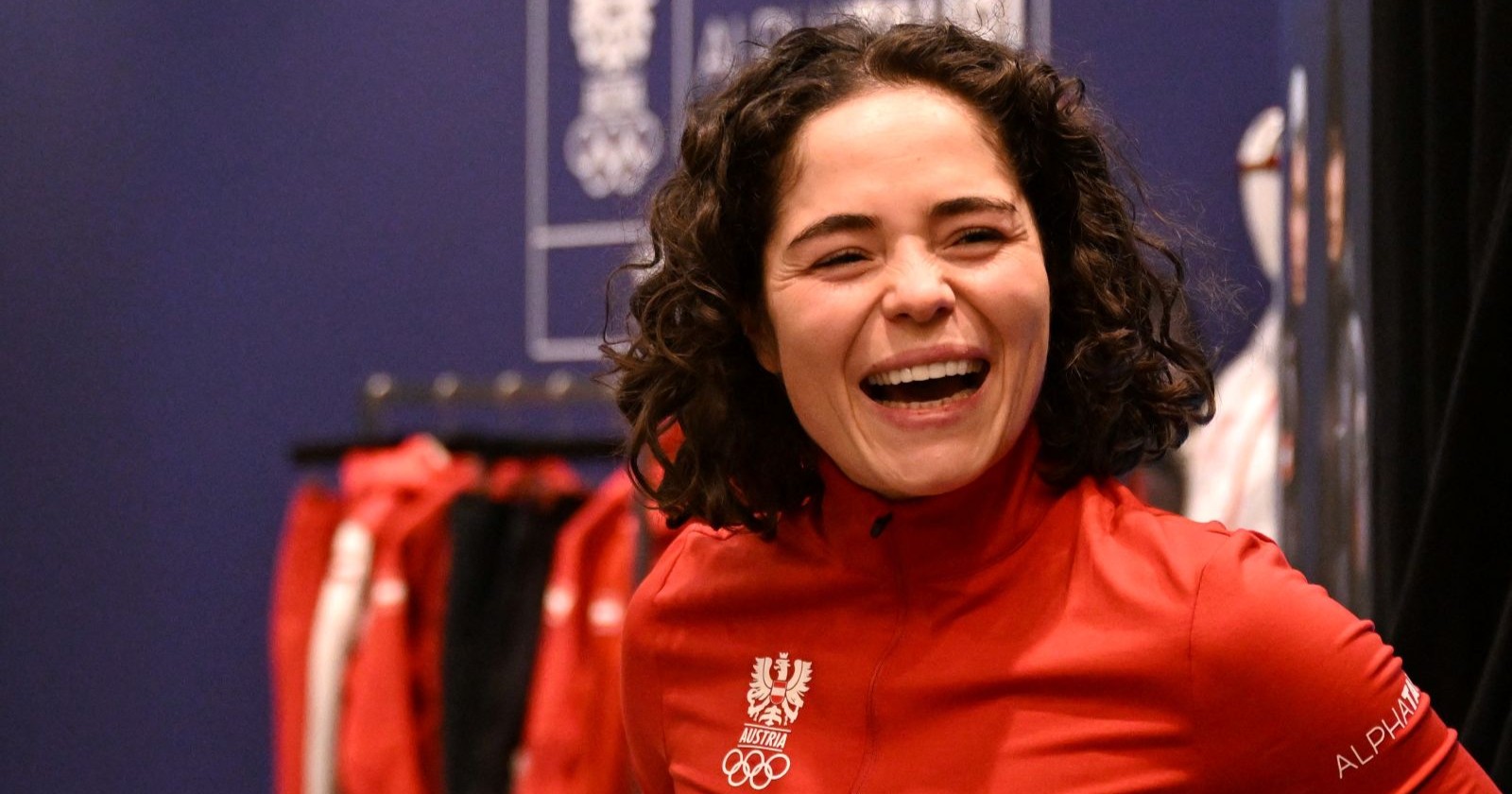 Skirennläuferin Julia Scheib während der Präsentation des Olympia-Kaders am 26.1.2026
